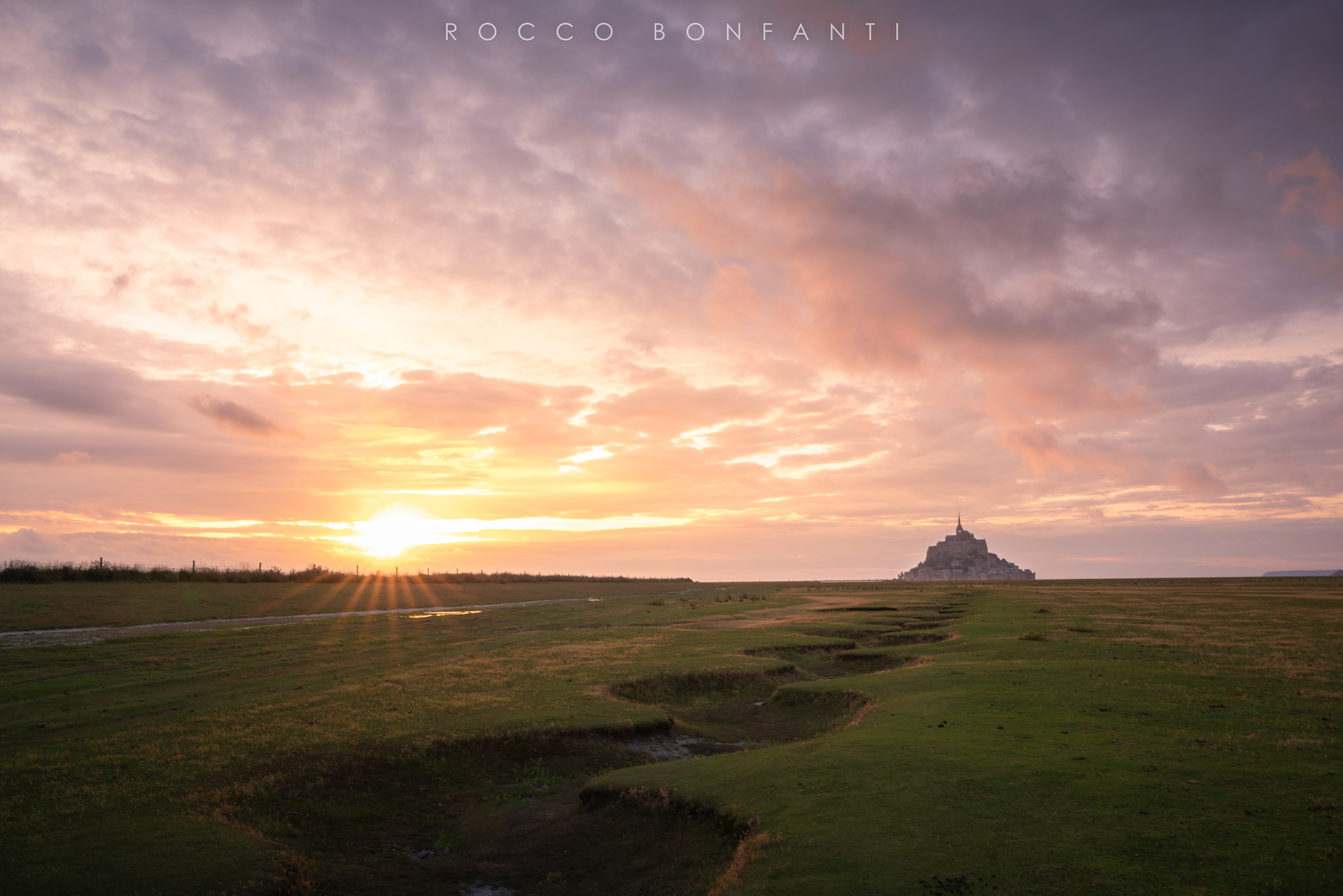 bagliore, le mont saint michel
