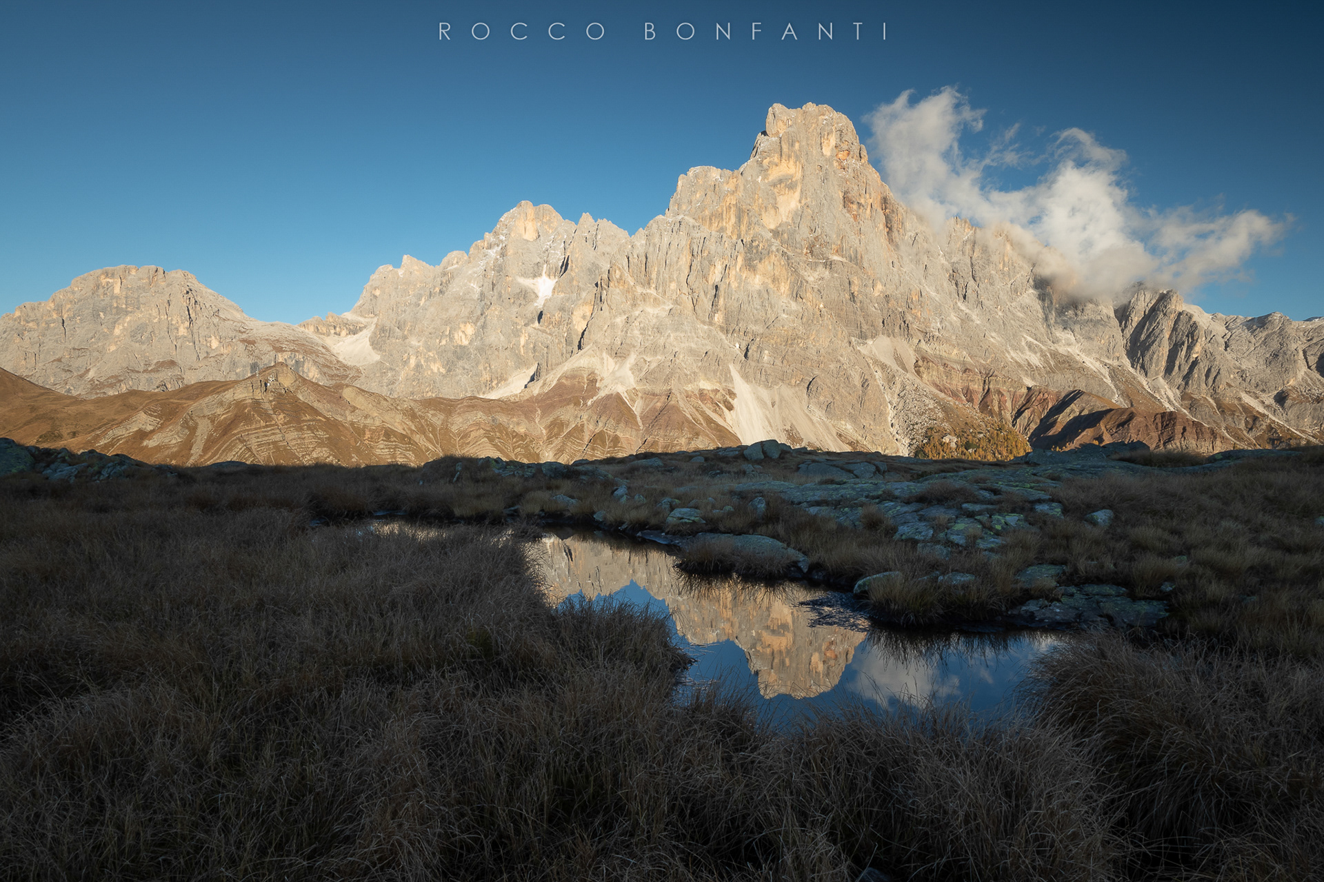 Riflesso sul cimon della pala