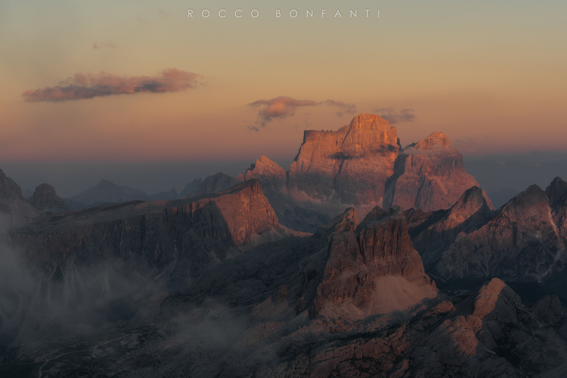 Tramonto al lagazuoi