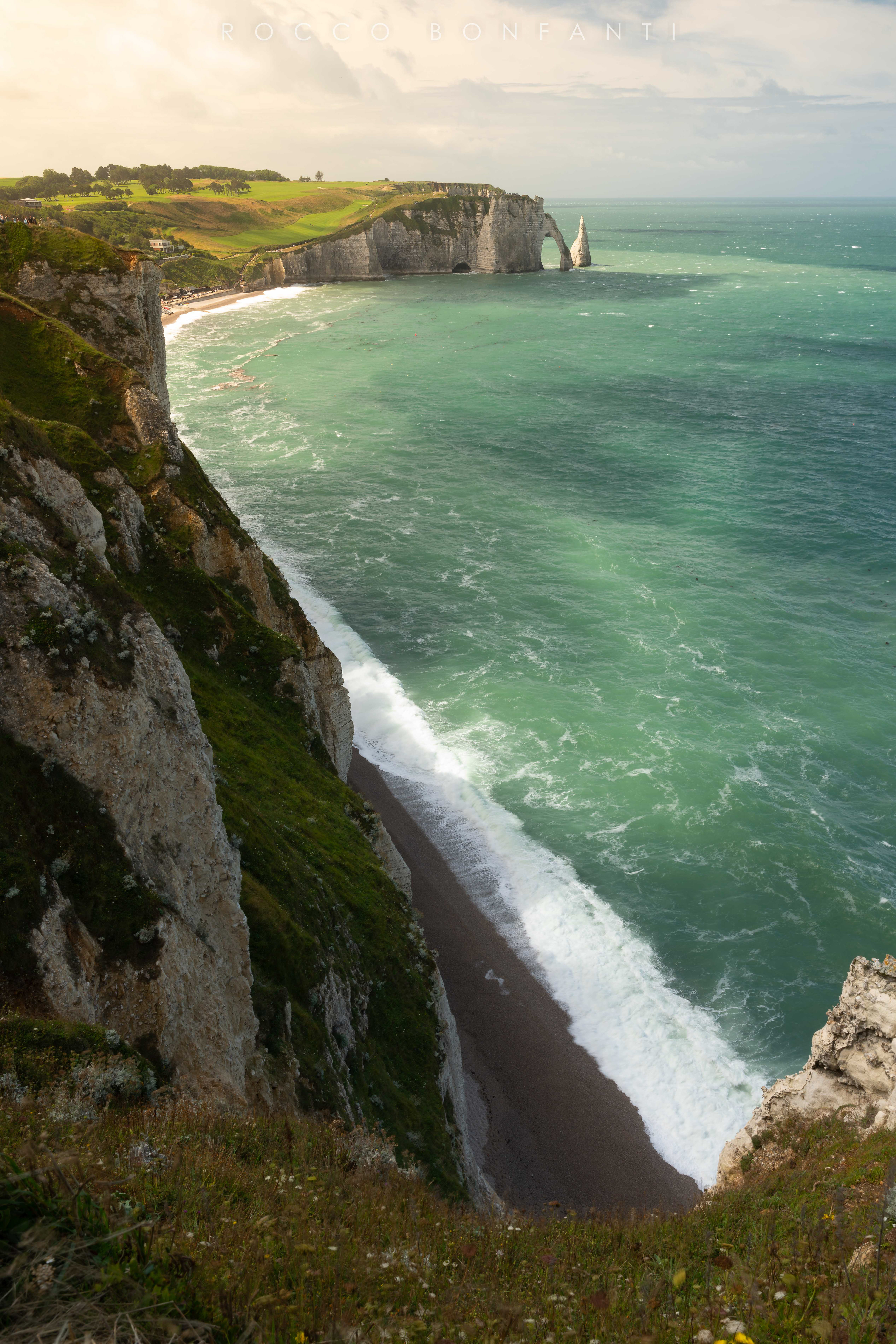 la scogliera di etretat