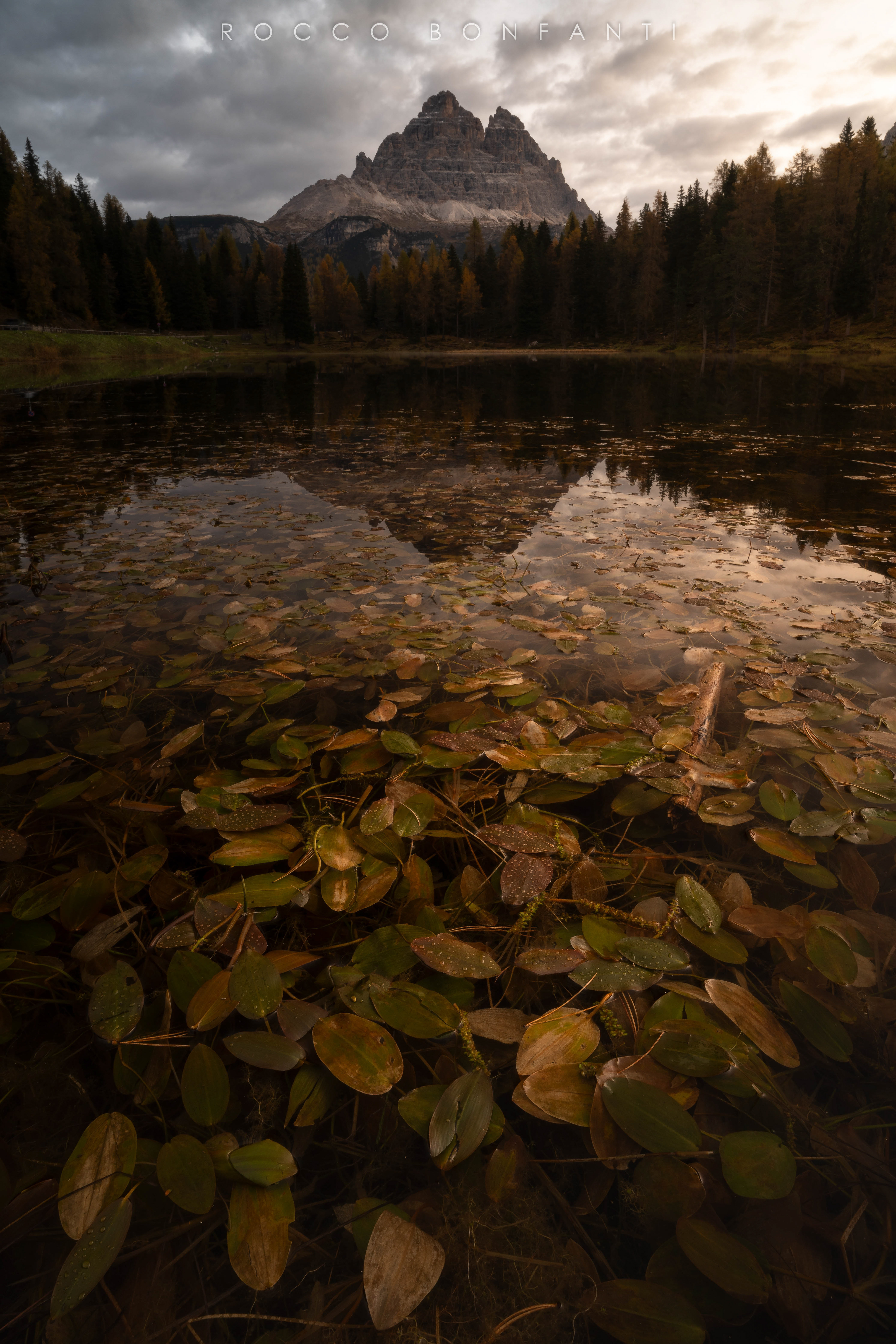Autunno al lago di Antorno