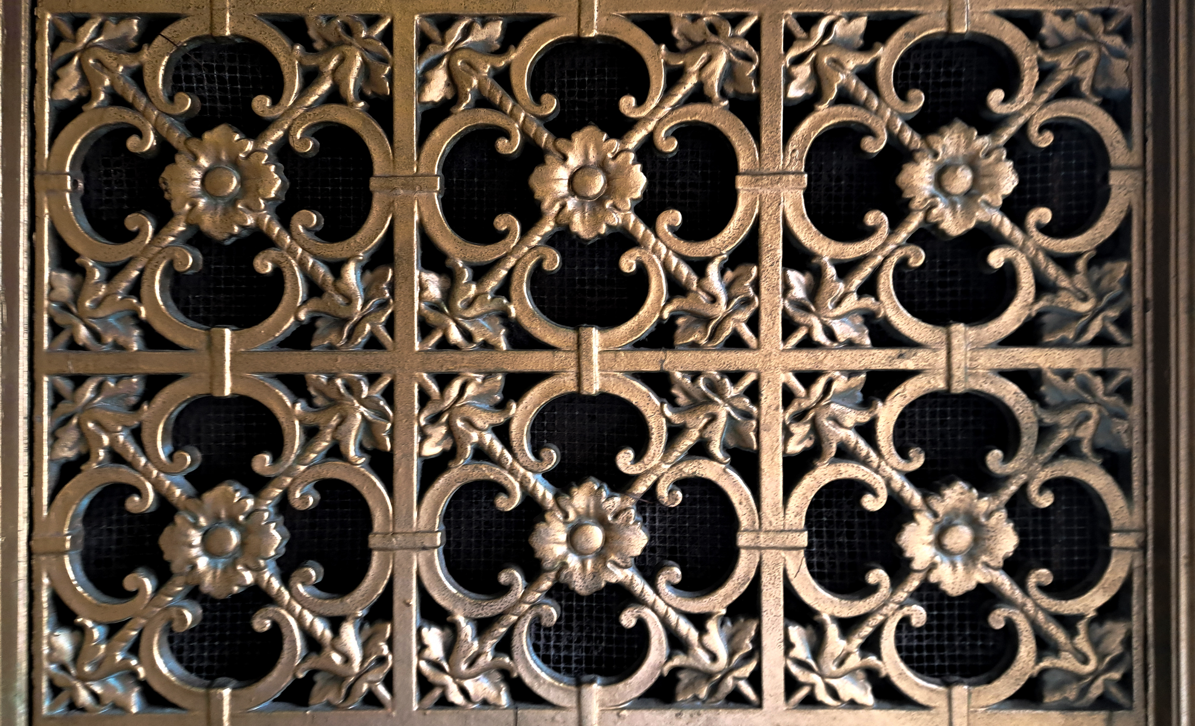 13 Beaux-Arts Brass Entry Grate