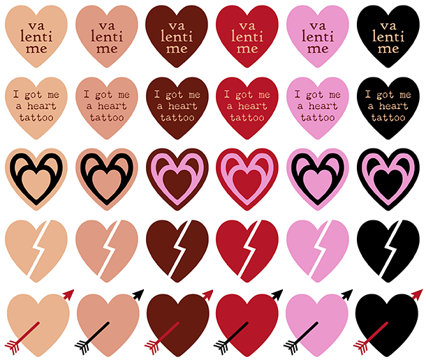 Valentimes 2024 Tattoos