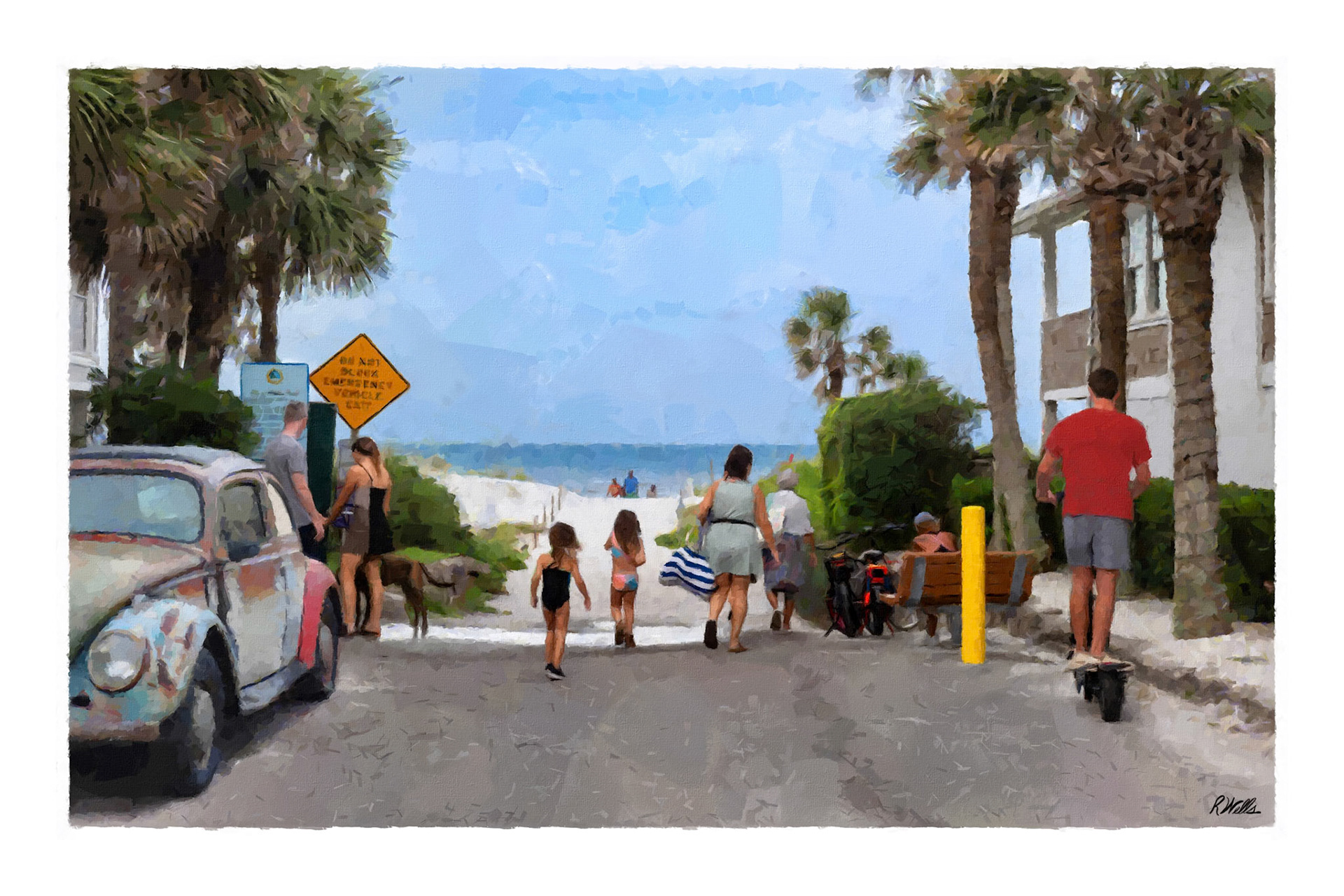 Evening at the Beach