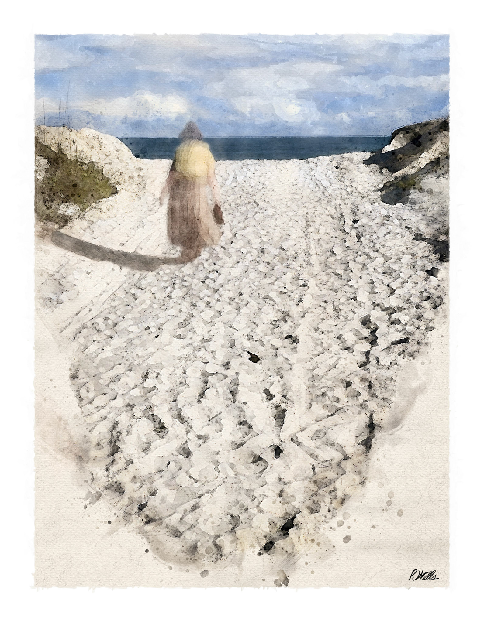 On the Way to the Beach