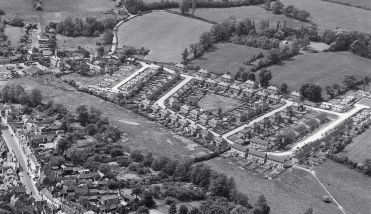 Fairfield Road Estate around 1950