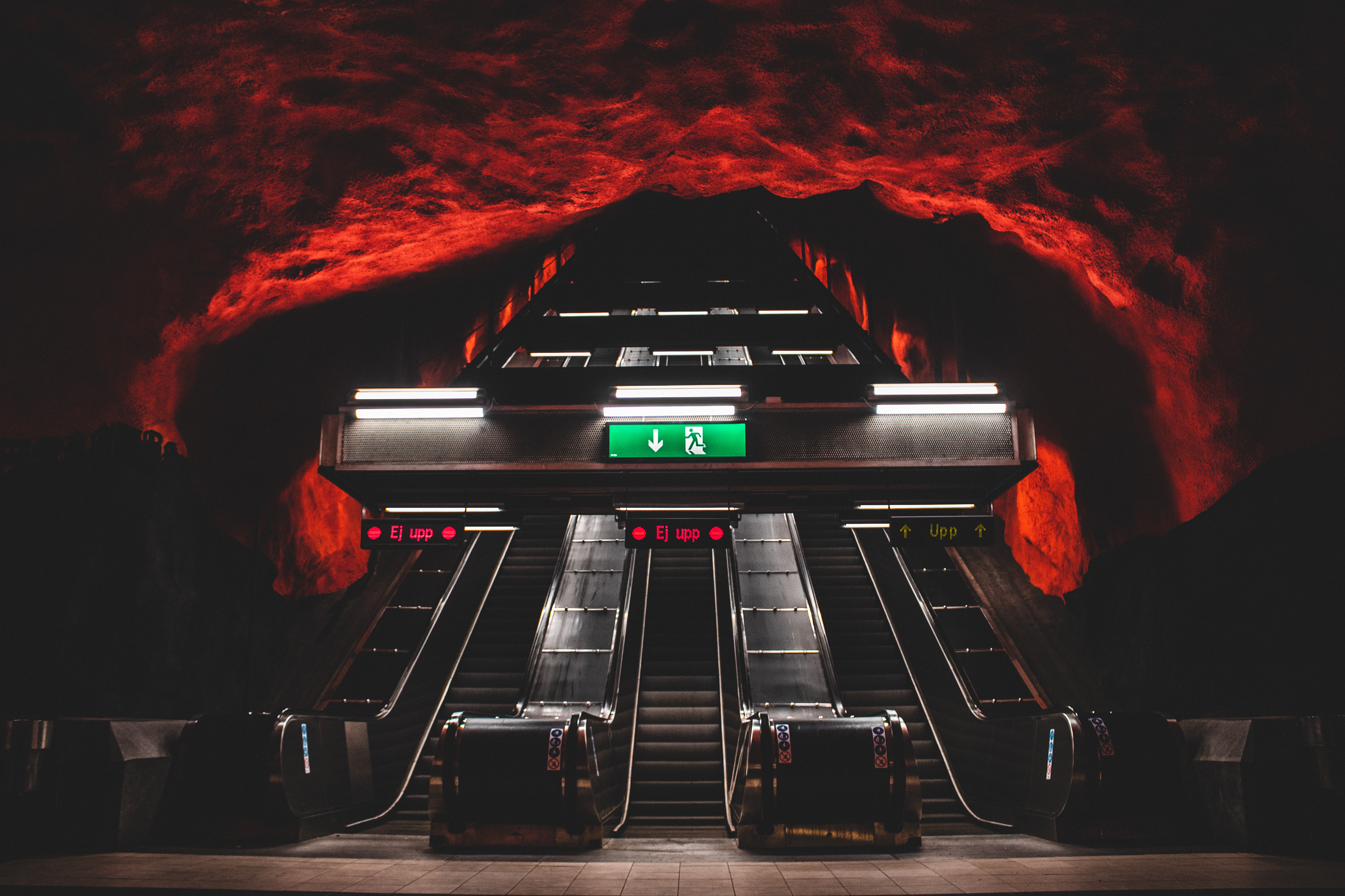 Image of Train station in Stockholm, Sweden taken by Austin Farrington on Unsplash