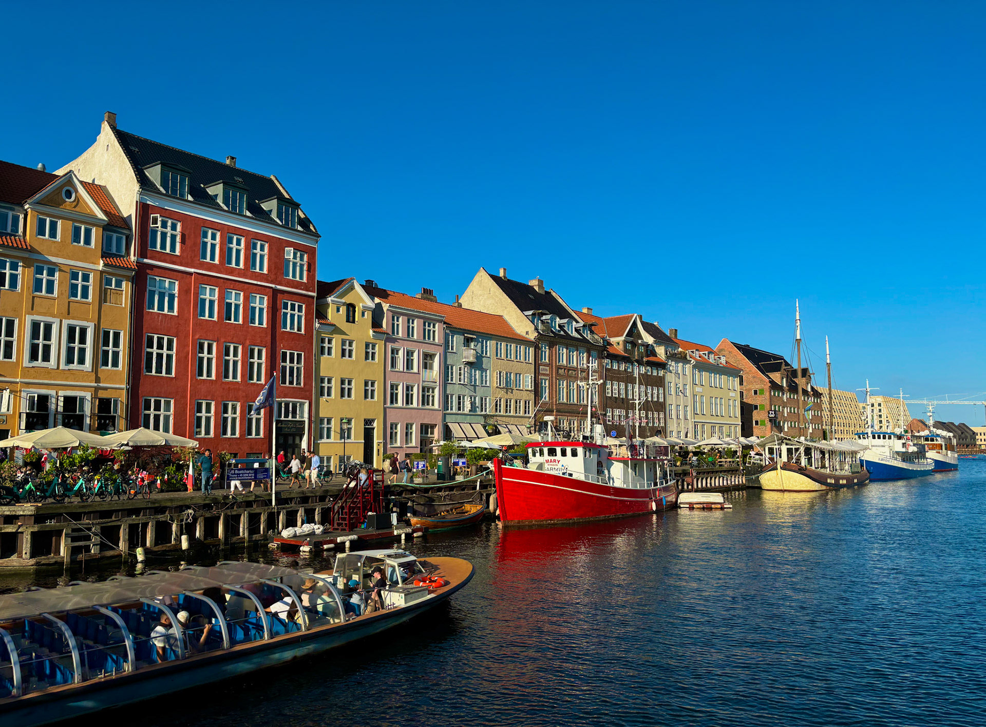 Nyhavn -- a must-visit shore amidst the city.