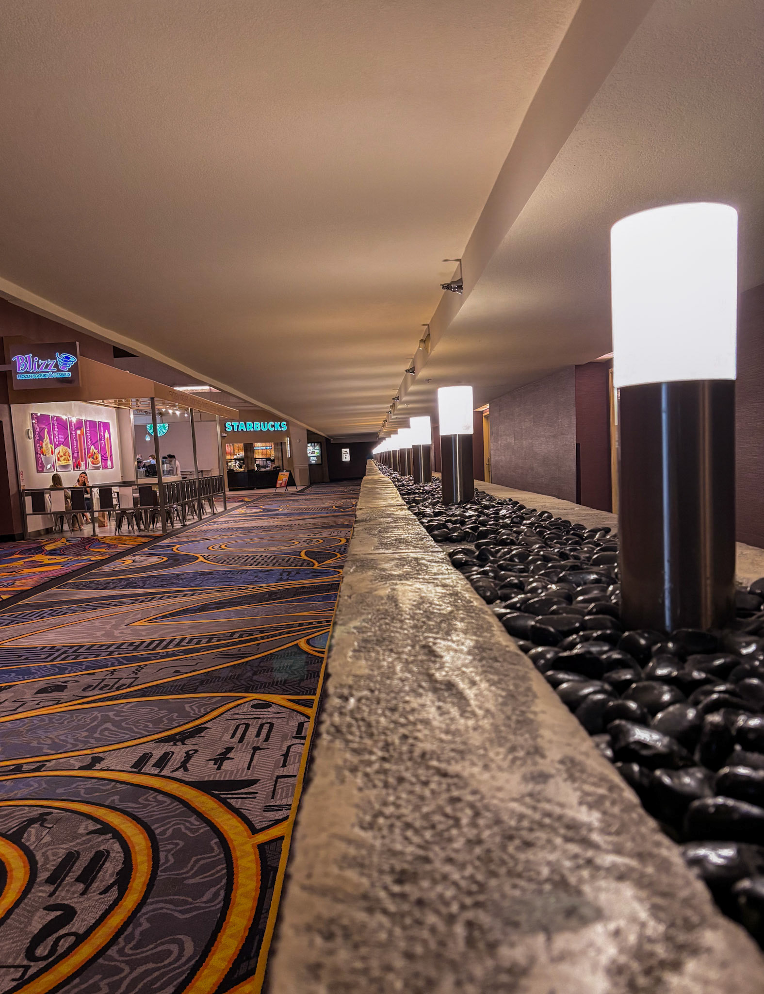 Inside Luxor.