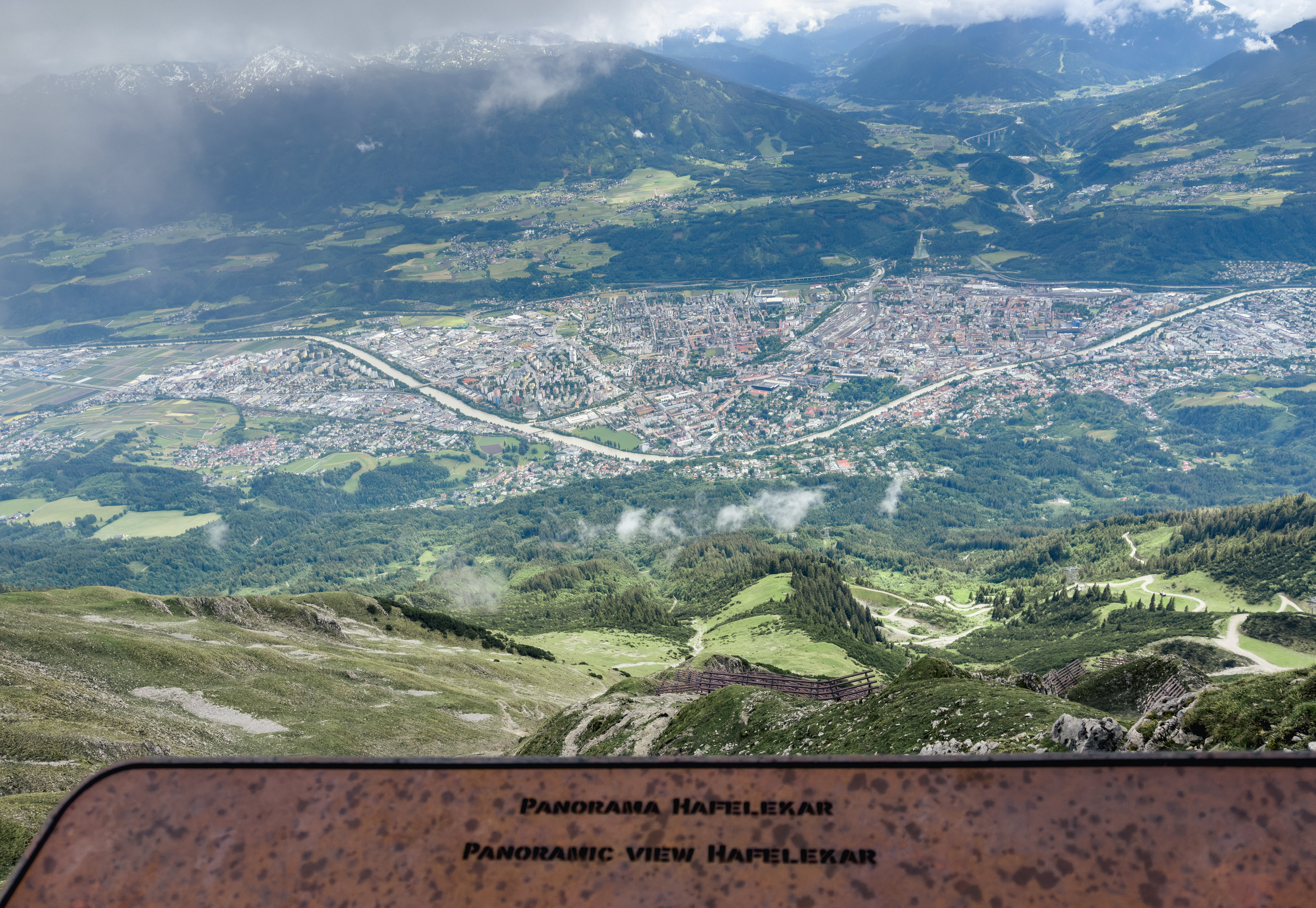 View from Top of Innsbruck (Austria), 2026.