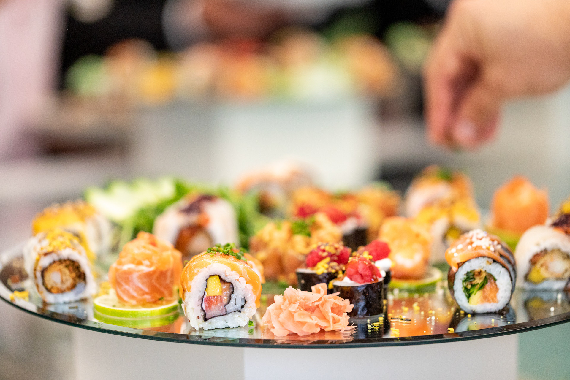 sushi fotografia comida