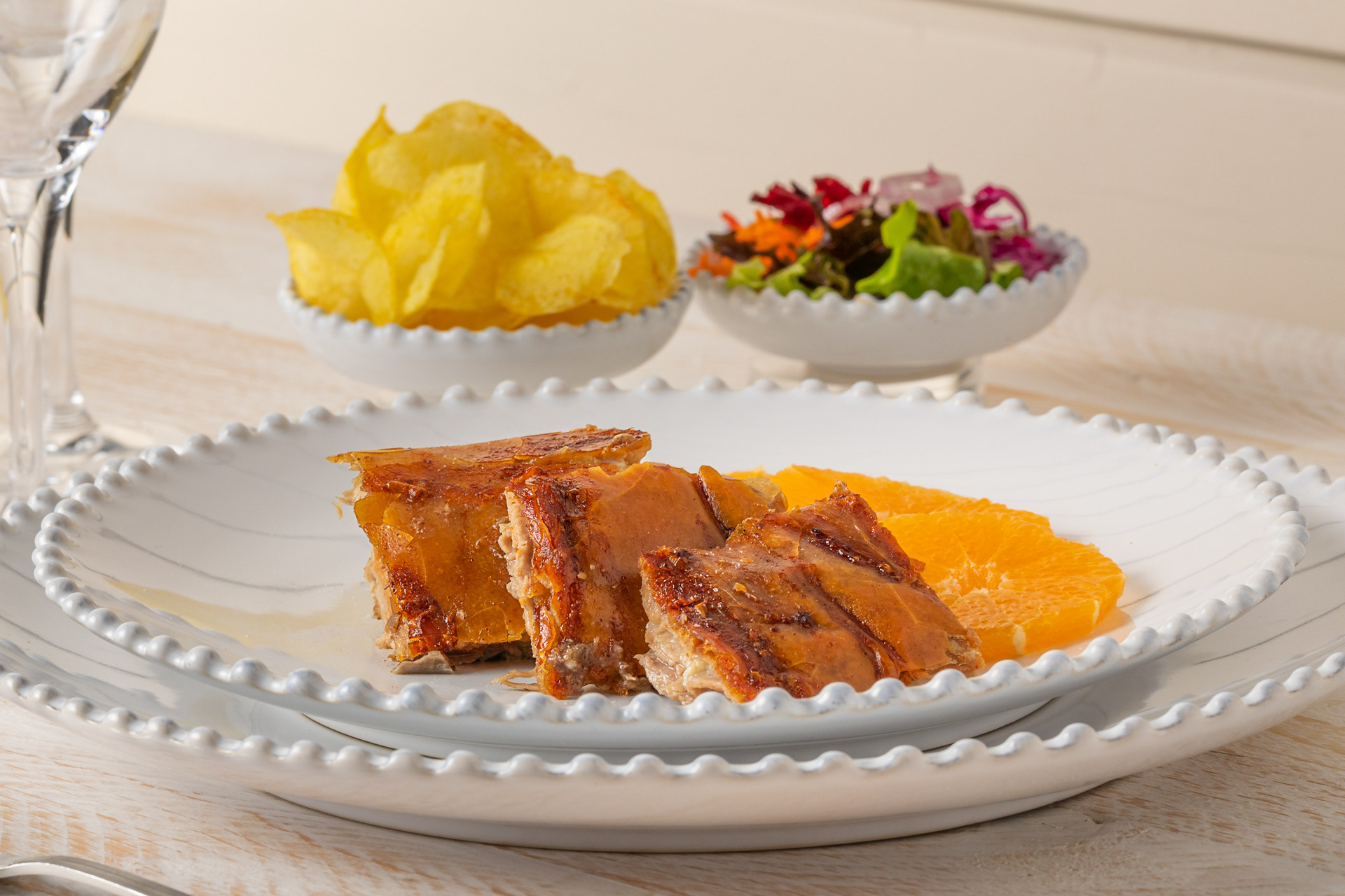 Leitao assado na Bairrada fotografia comida