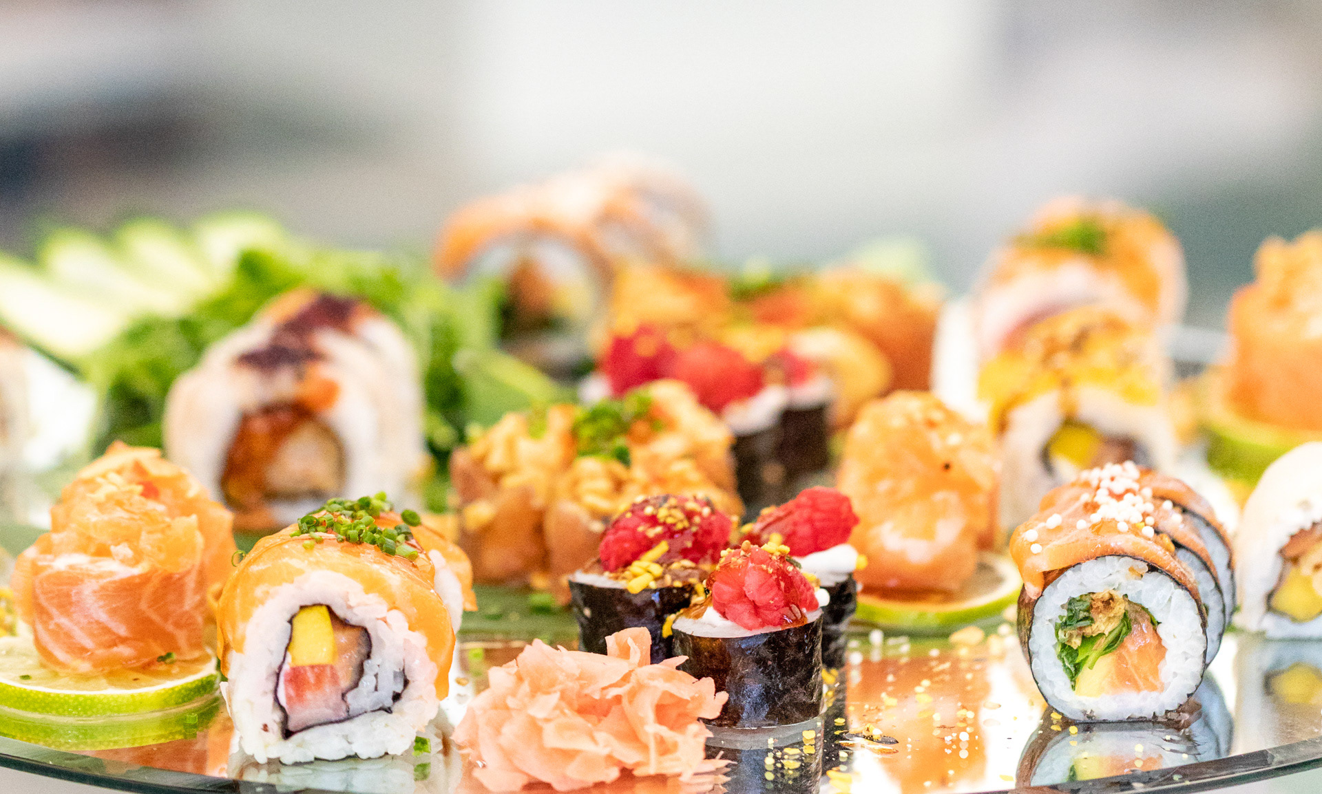 sushi fotografia comida