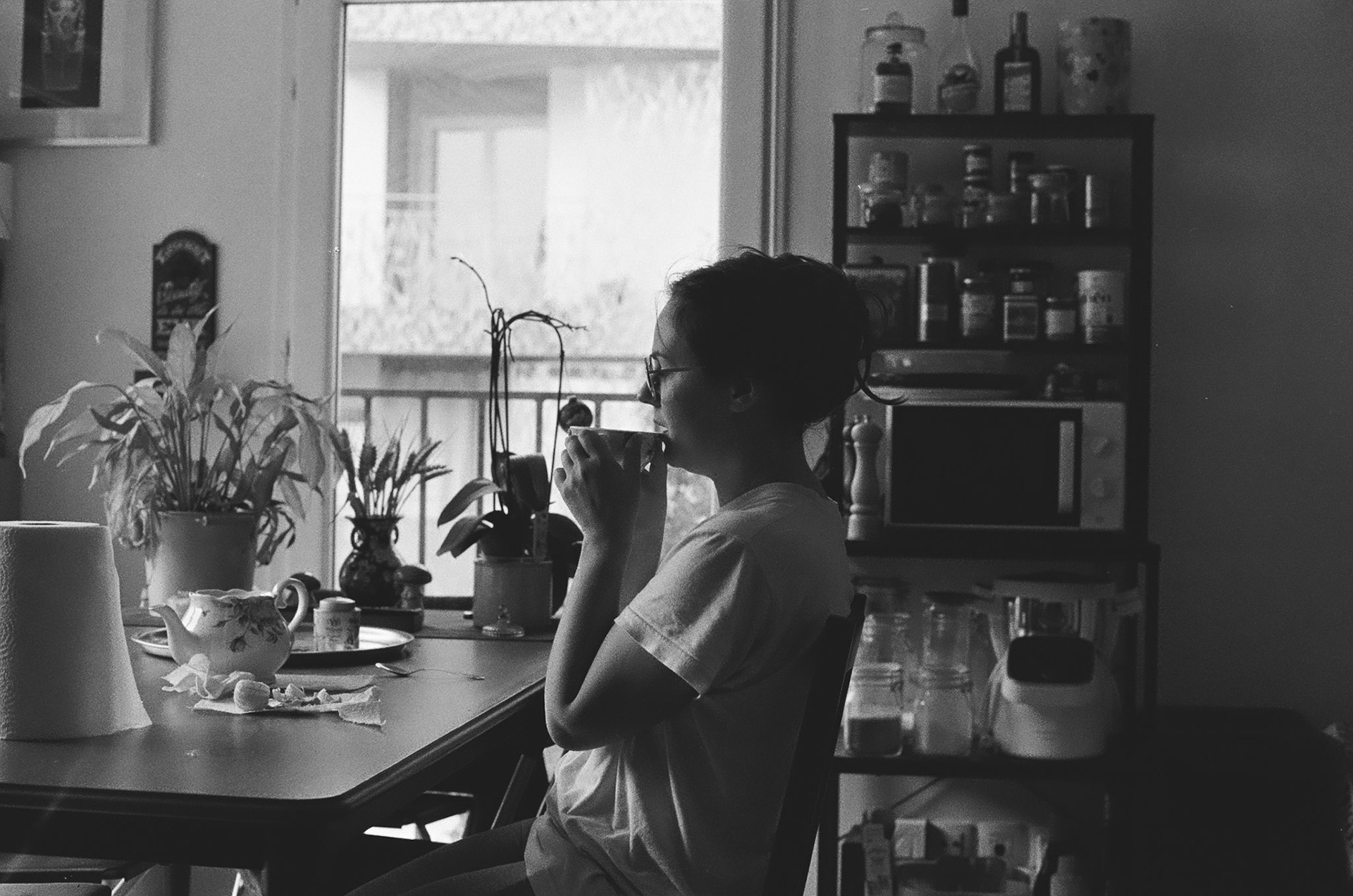 Petit dèj - Canon AE-1 P + APX 400 (Argentique)