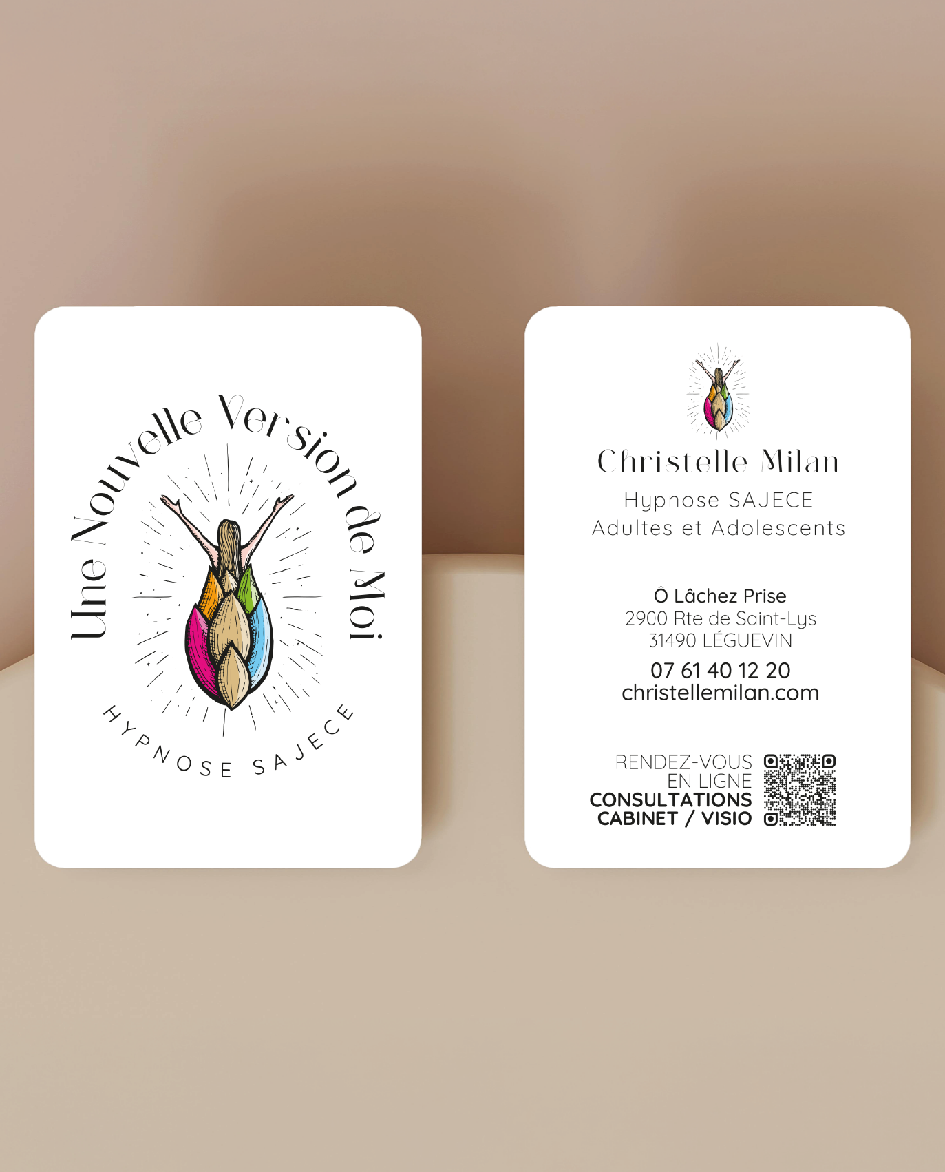 Carte de visite Logo Hypnose