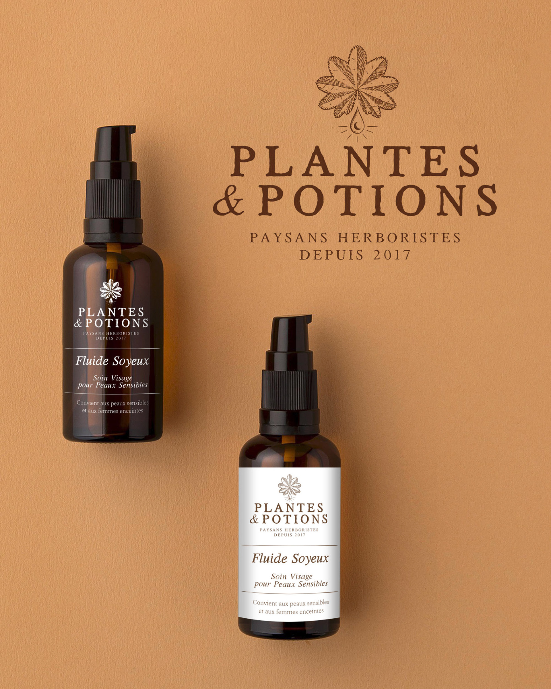 Création Packagings Plantes et Potions “Paysans Herboristes”