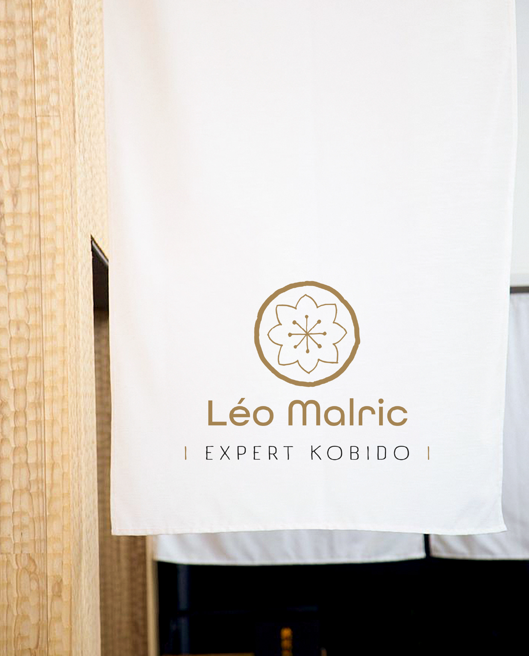 Marquage Noren japonais Logo