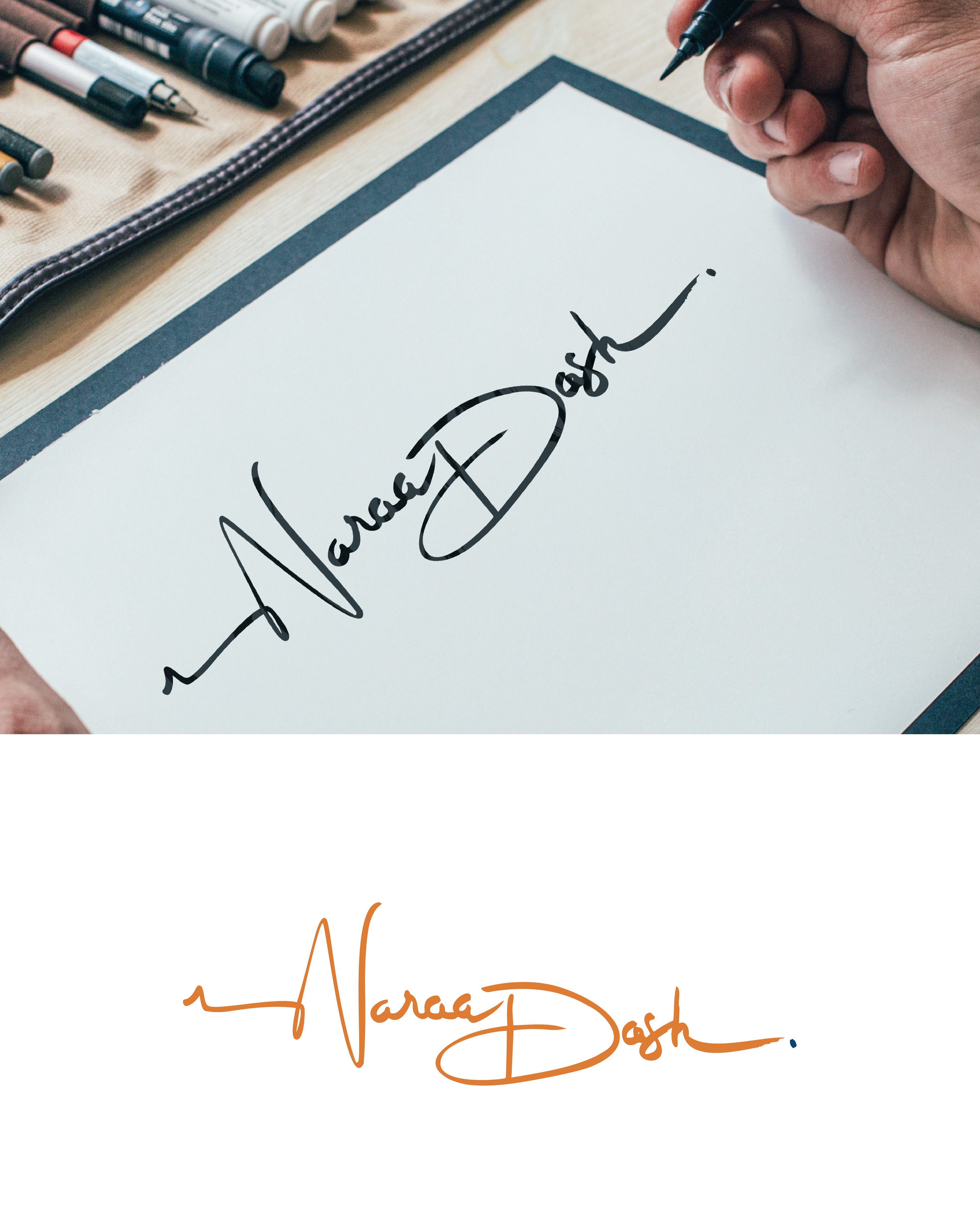 Création de la Signature Naraa Dash