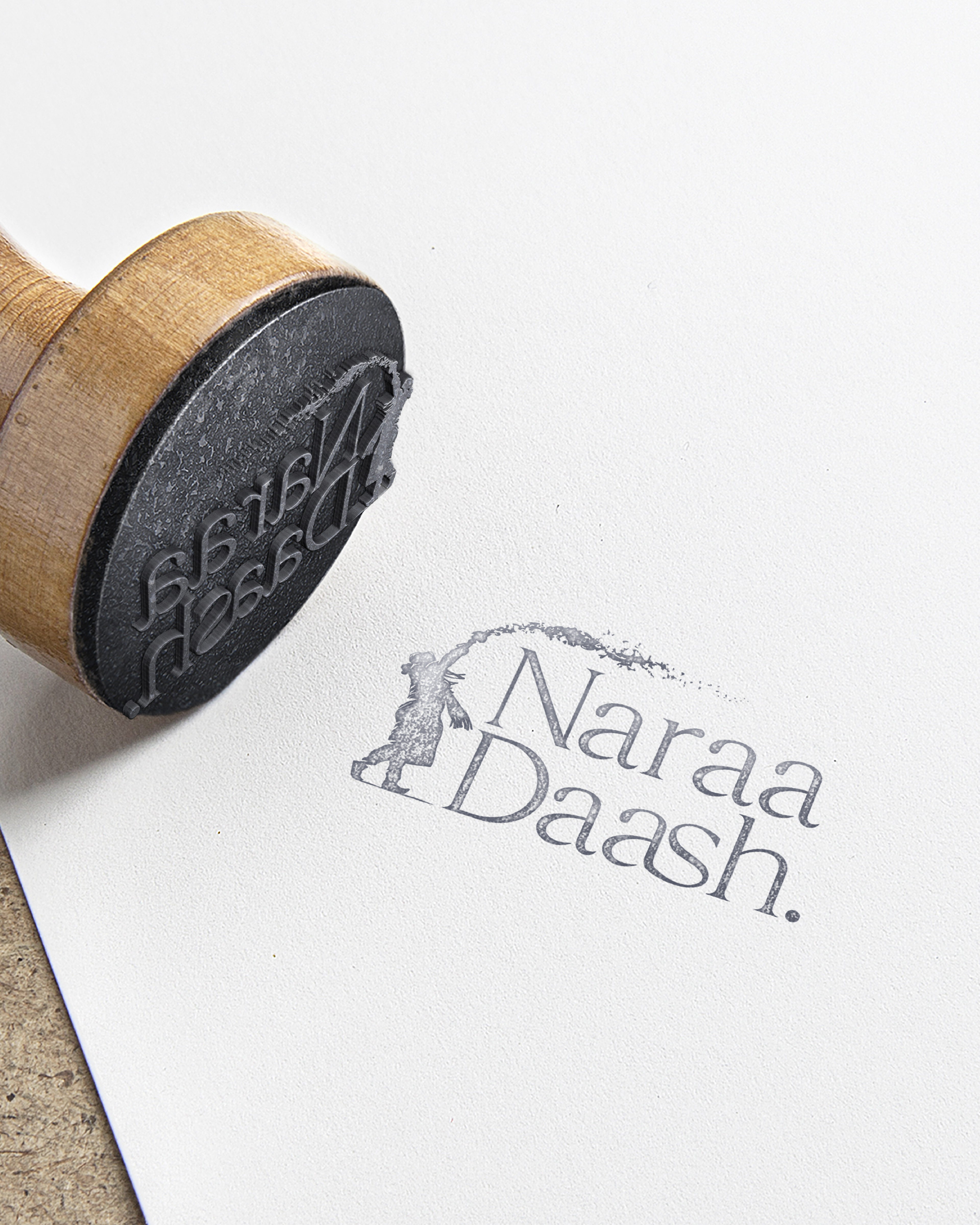 Tampon du logo Naraa Dash
