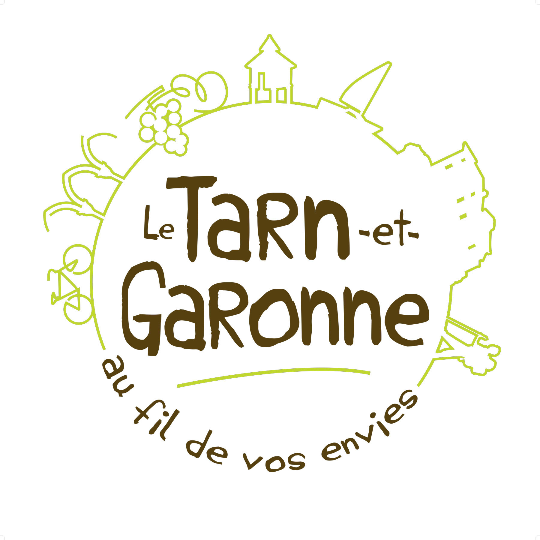 Création Logo du Tourisme Tarn, et Garonne