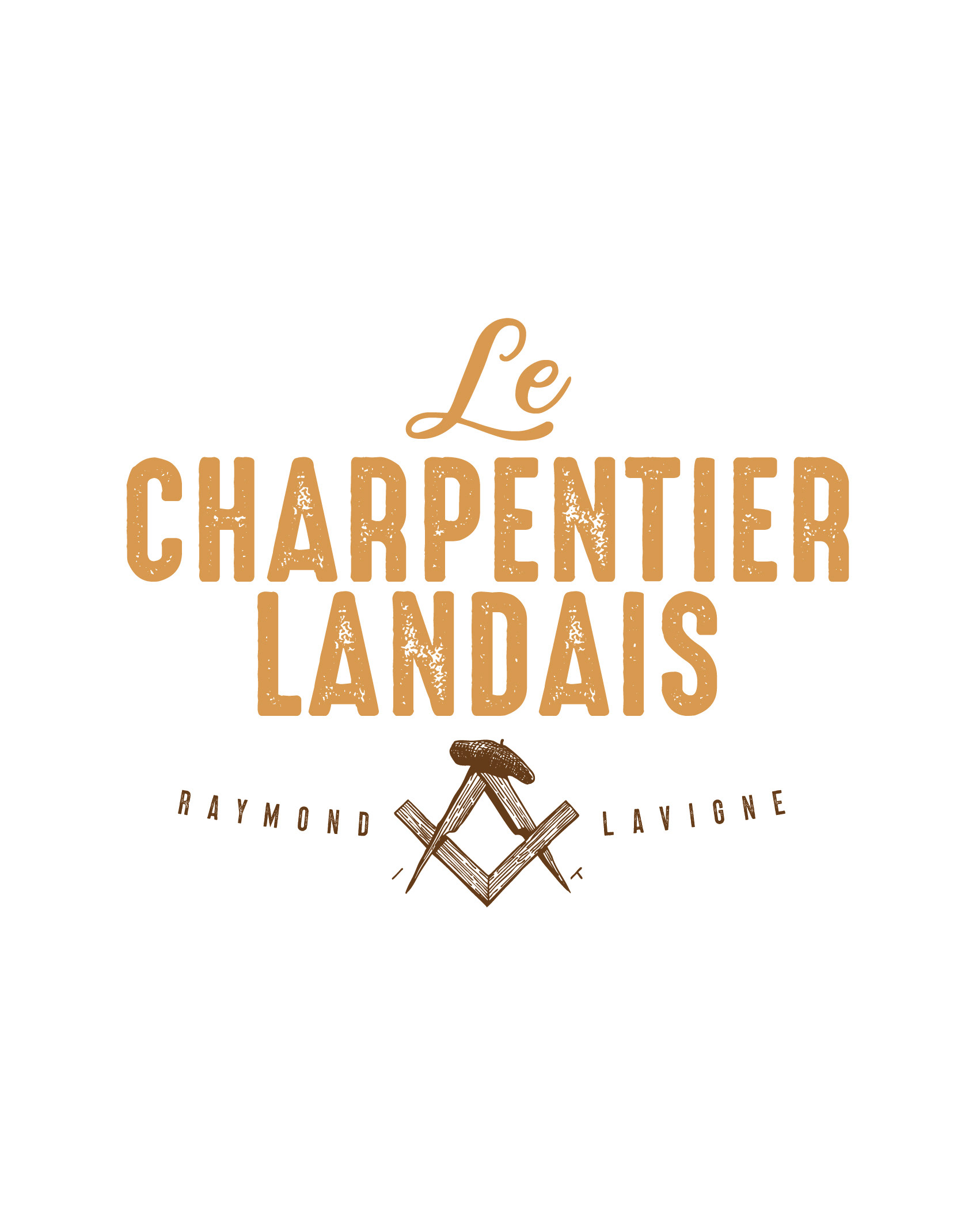 Création de Logo Le Charpentier Landais