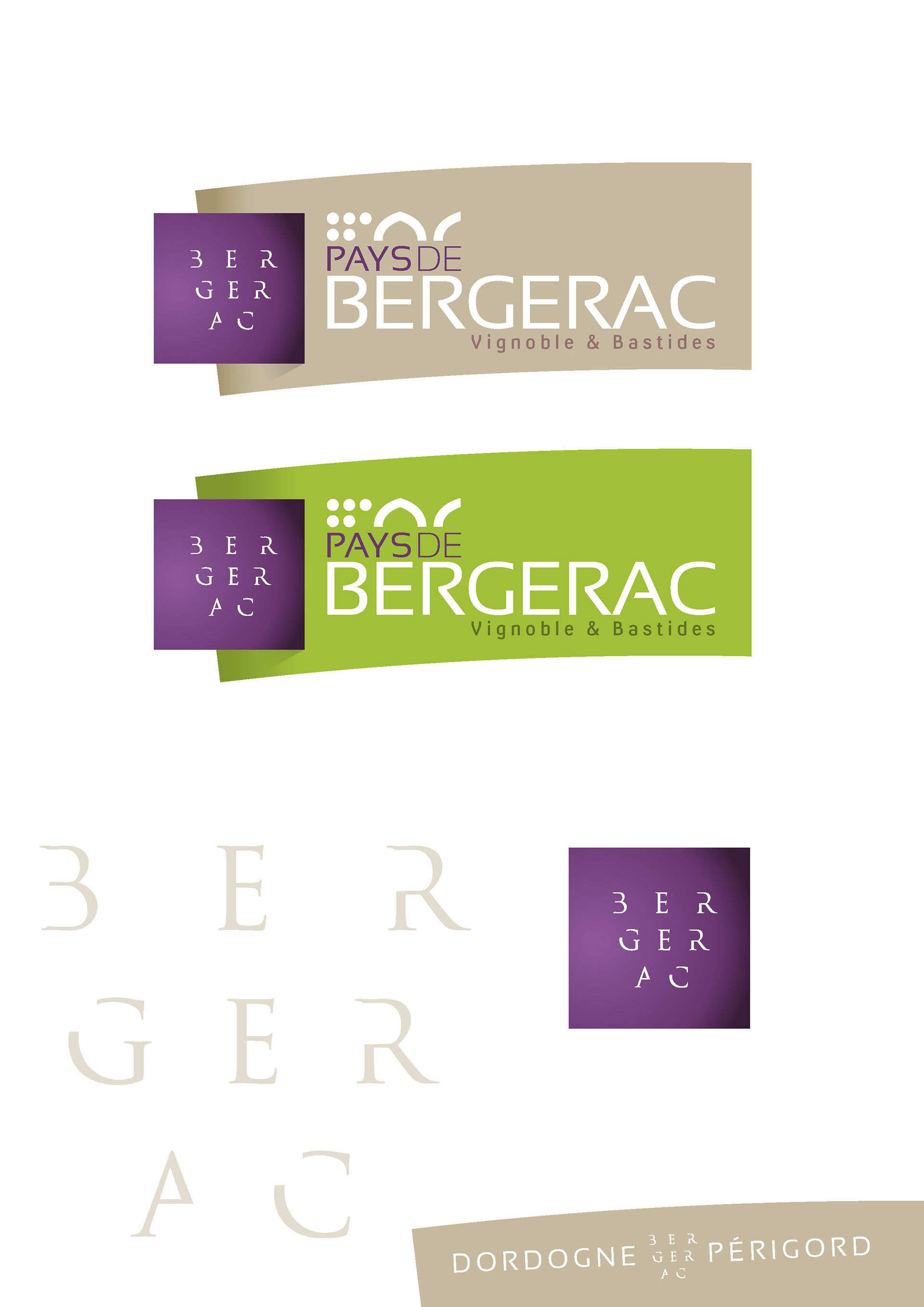 Création logo Pays de Bergerac
