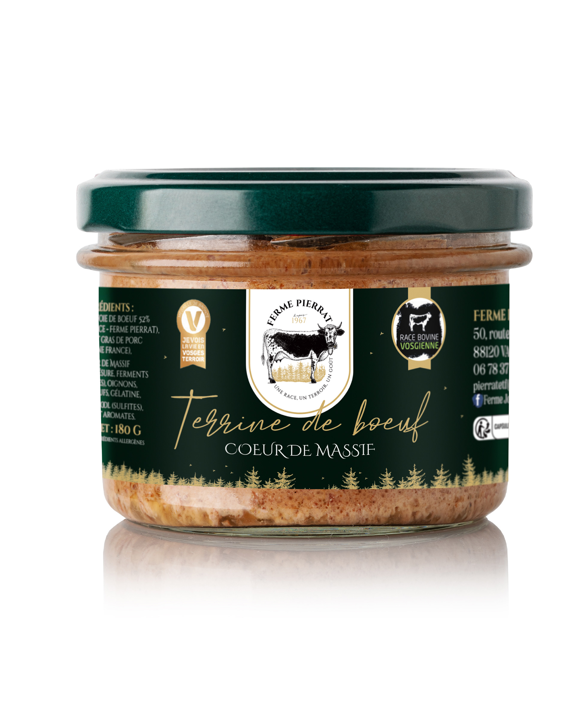 Packaging visuelle Ferme Pierrat 