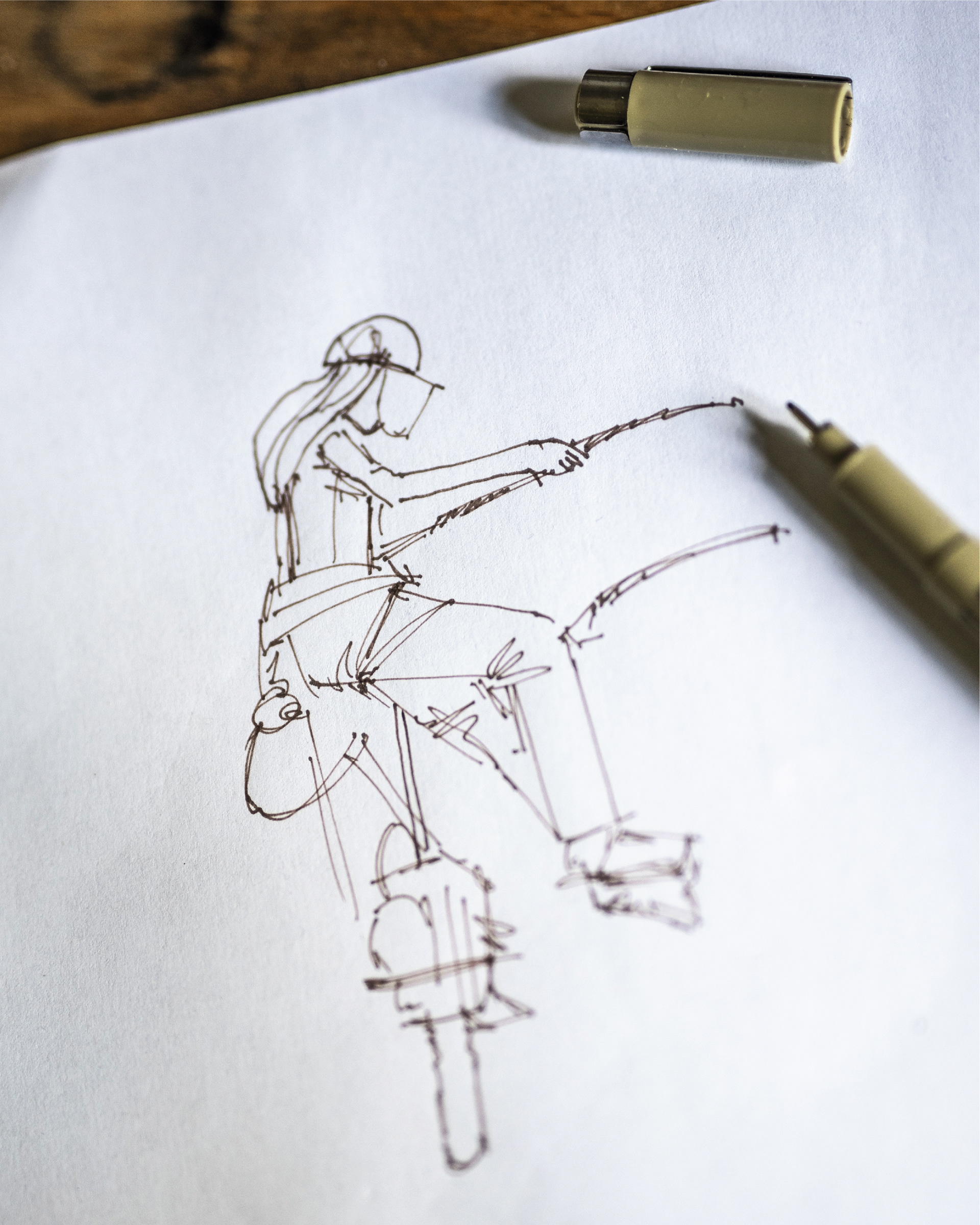 Illustration pour un logo pour une société d'arboristes-grimpeurs