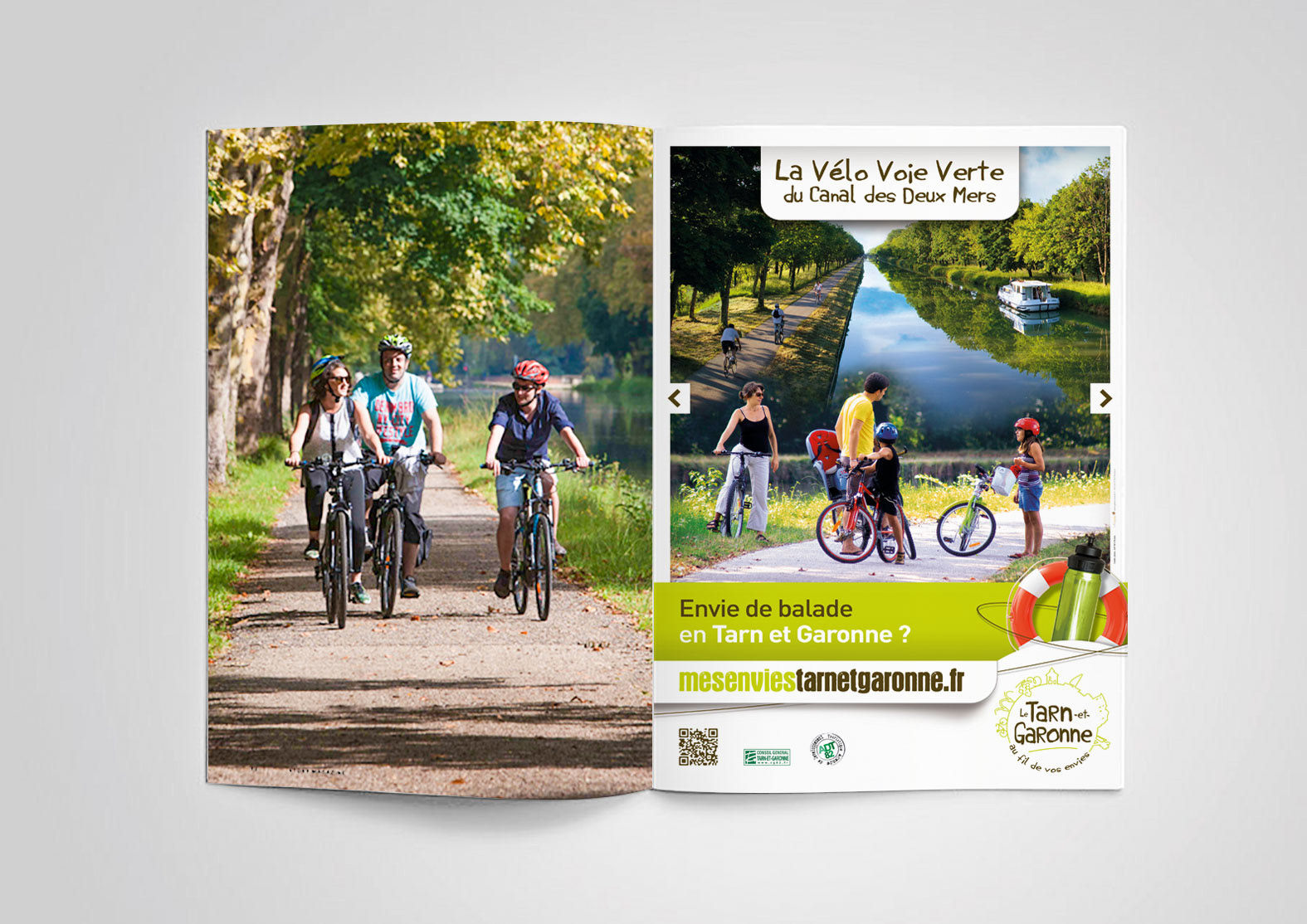 Annonce presse pour le Tourisme Tarn et Garonne