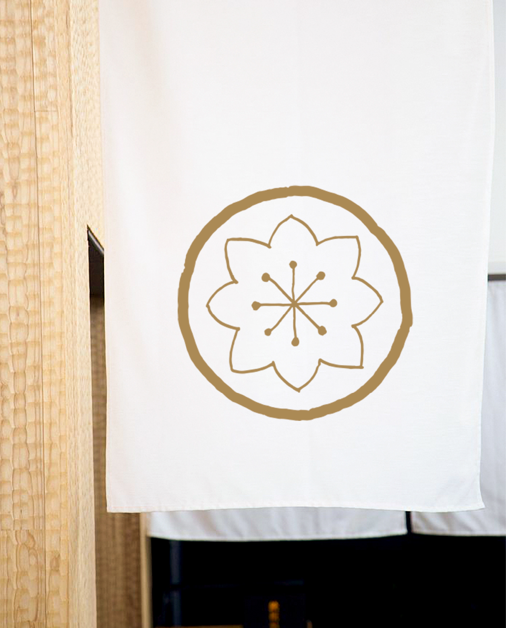 Marquage Noren japonais Logo