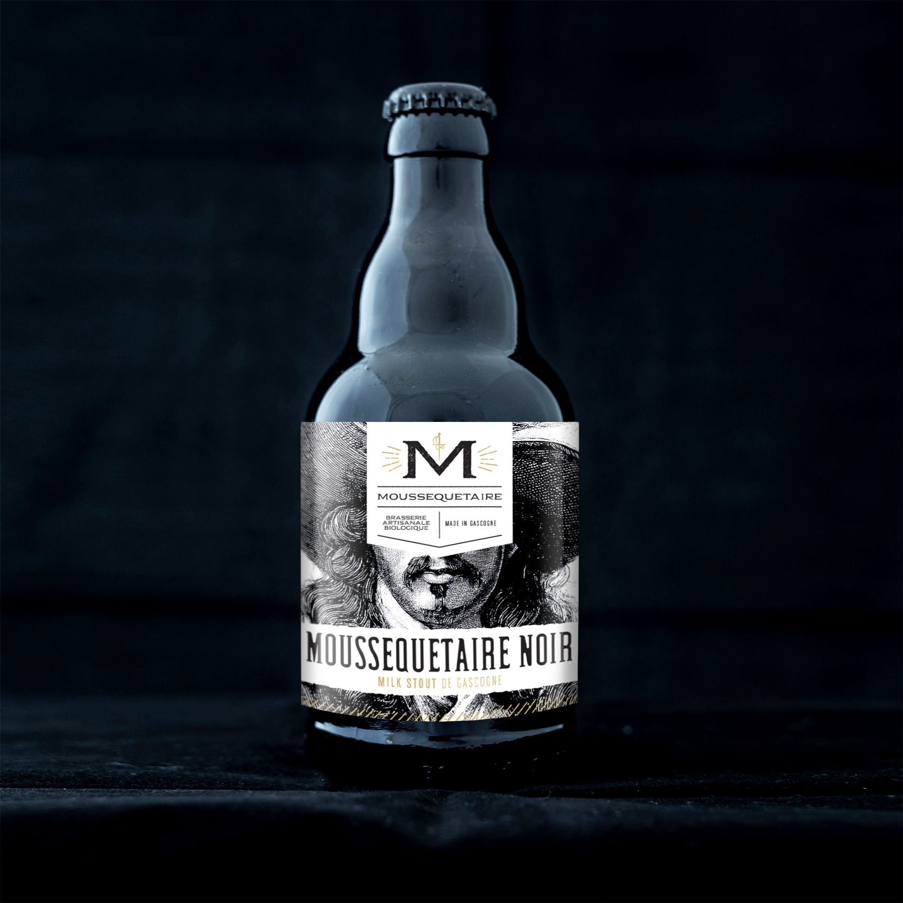 Création étiquette de bière