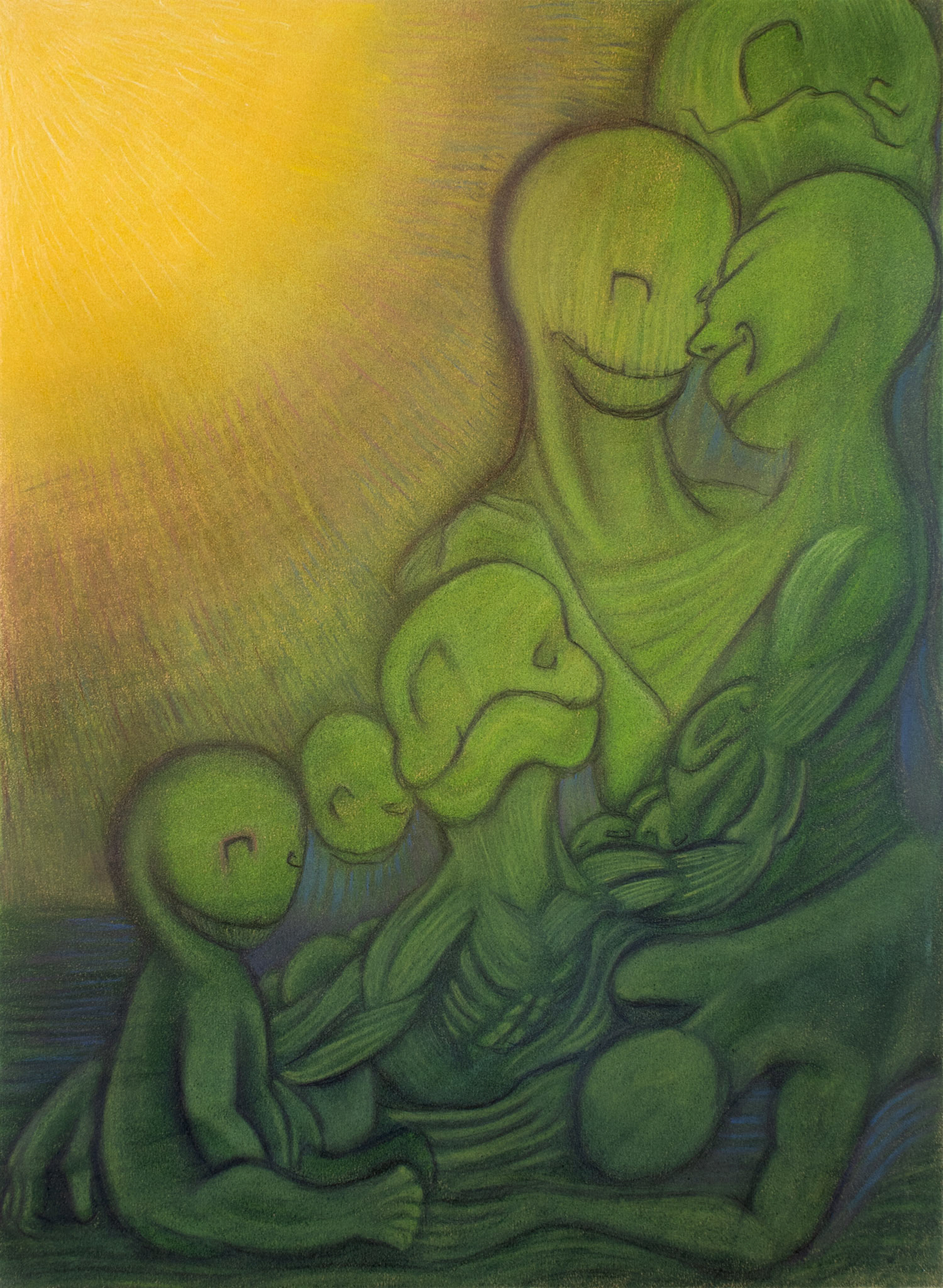 © Kevin Carroll | Soldier's Life | 24” x 18” | Pastel | 2024