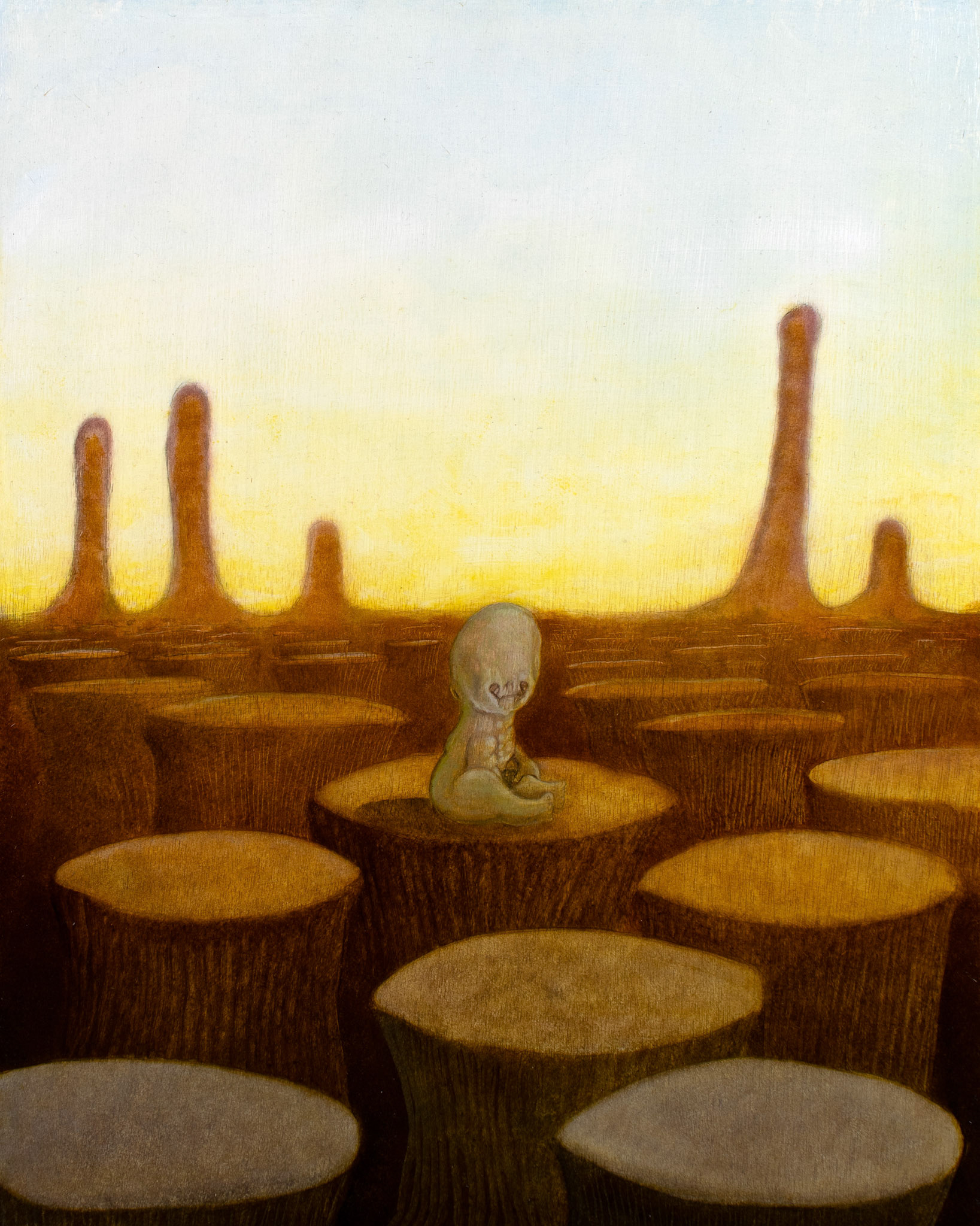 © Kevin Carroll | Abandonment | 20” x 16” | Oil on board | 2024