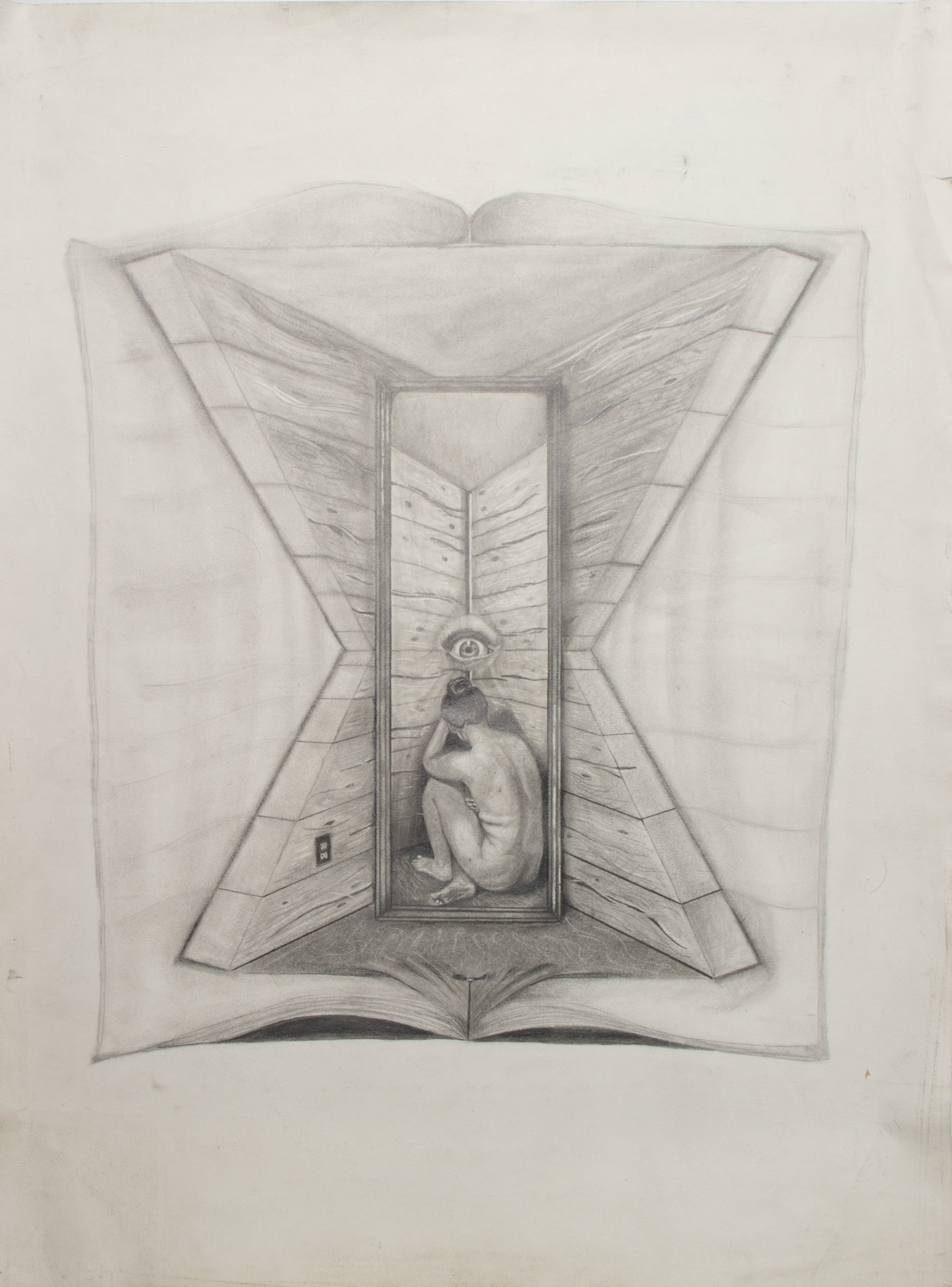 © Kevin Carroll | In | 24” x 18” | Graphite on paper | 2017