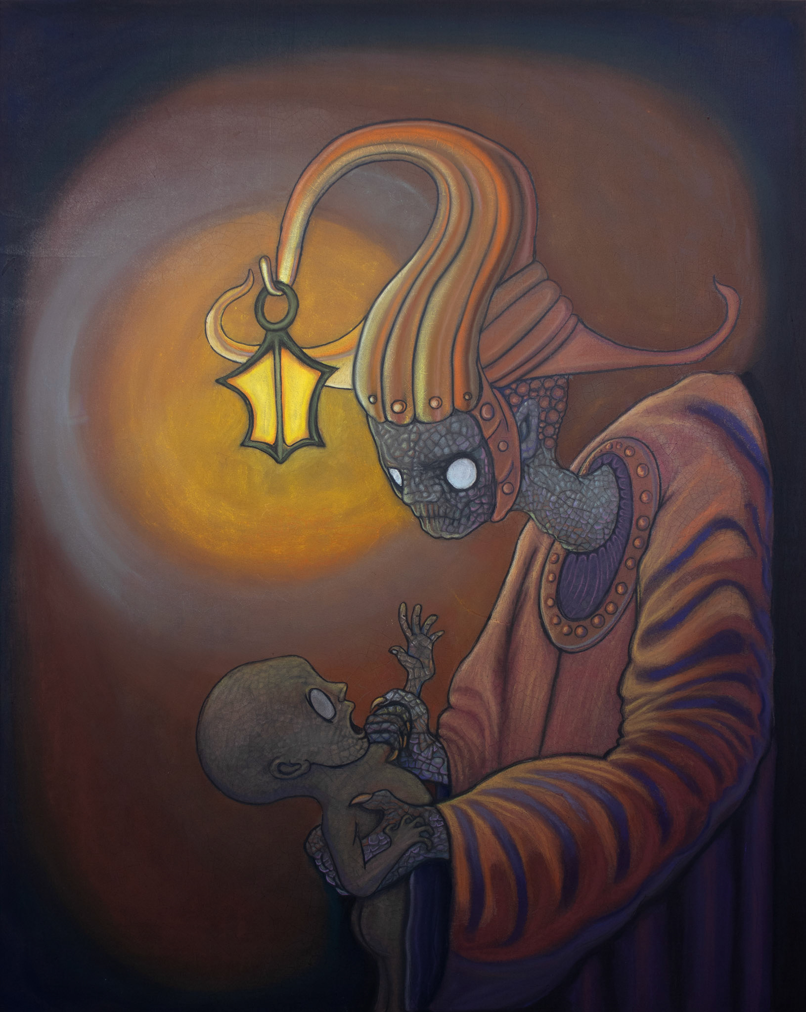 © Kevin Carroll | Mother City | 30" x 24" | Soft pastel on board | 2025