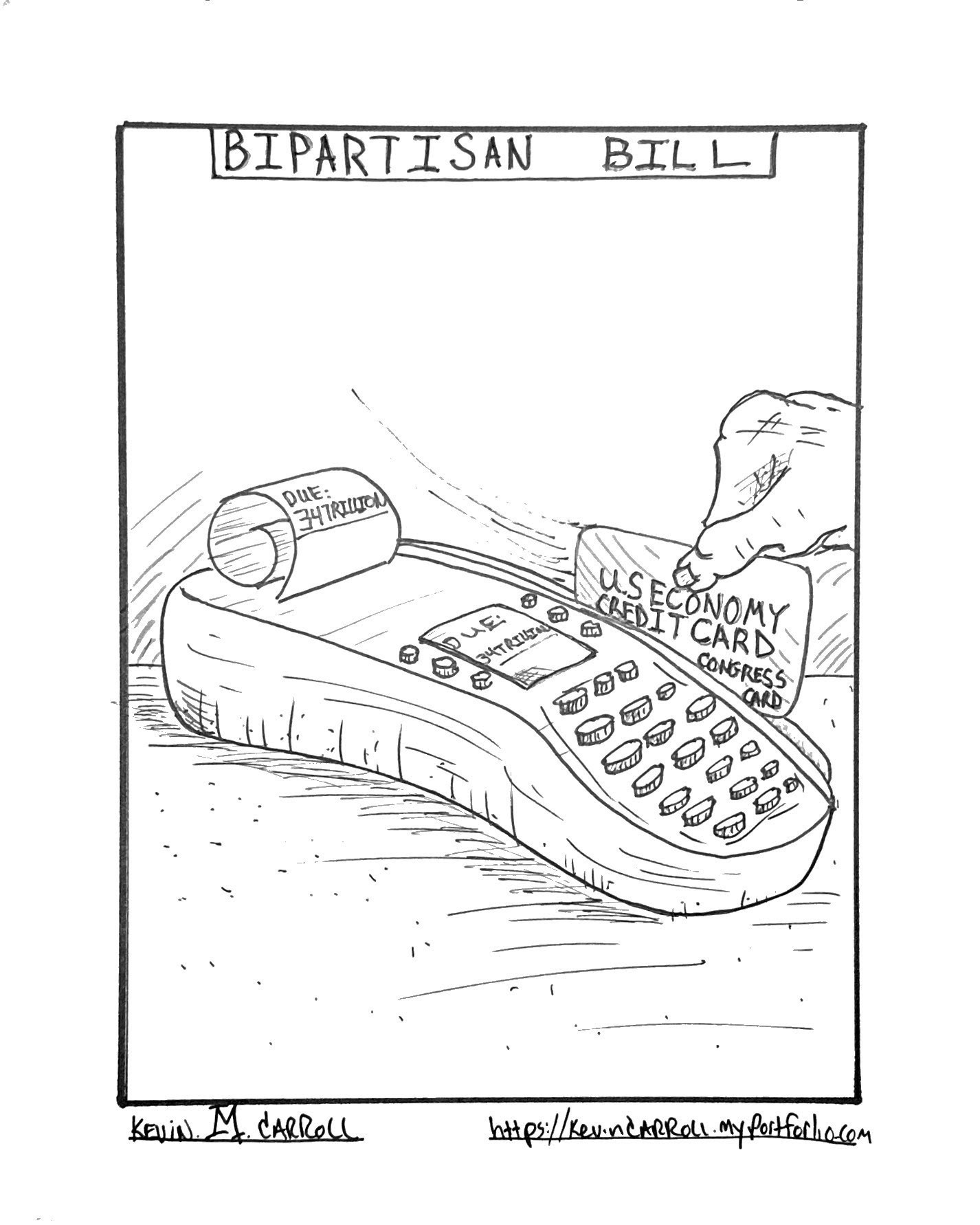 © Kevin Carroll | Pen and Ink | 2024