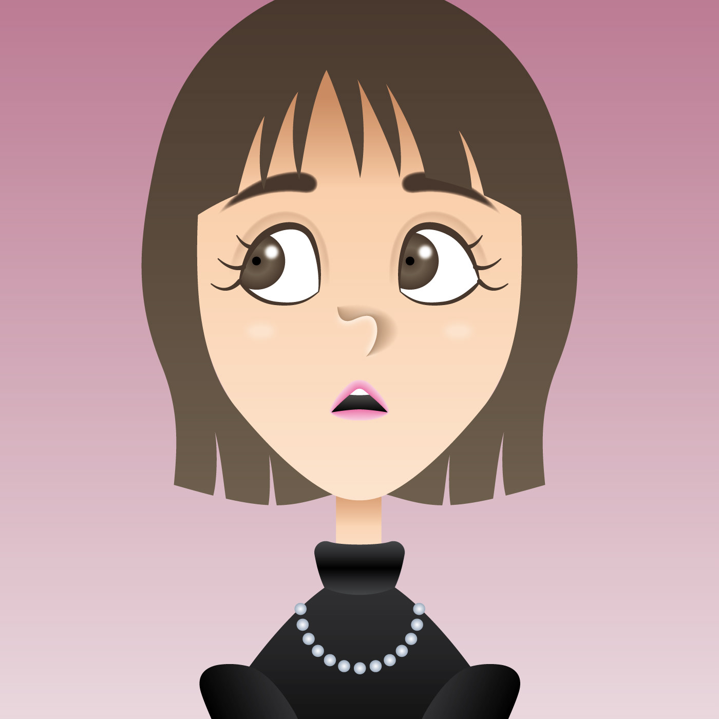 高畑充希さんのイラスト