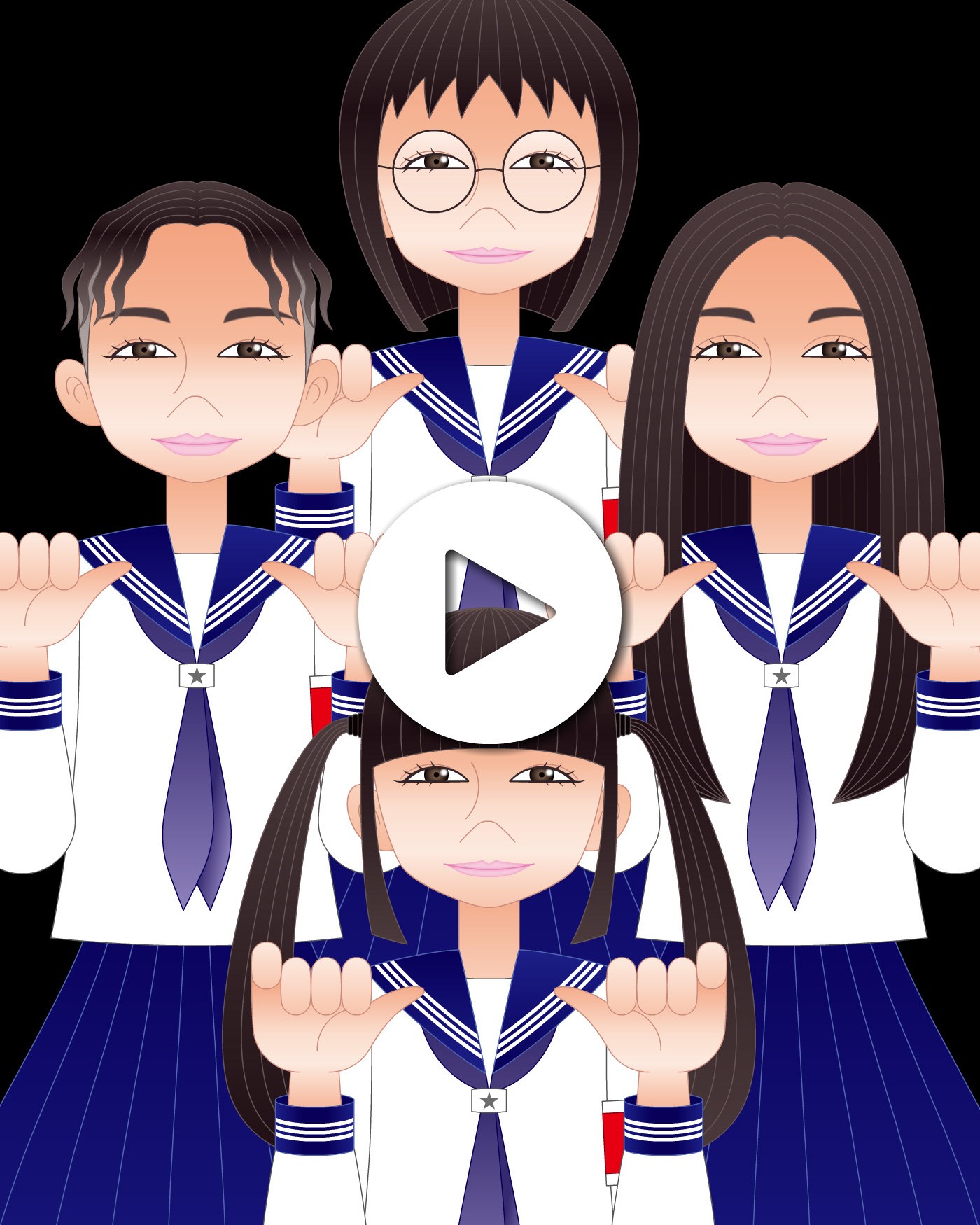 ここをクリックして、新しい学校のリーダーズのショートアニメをYouTubeでご覧ください。