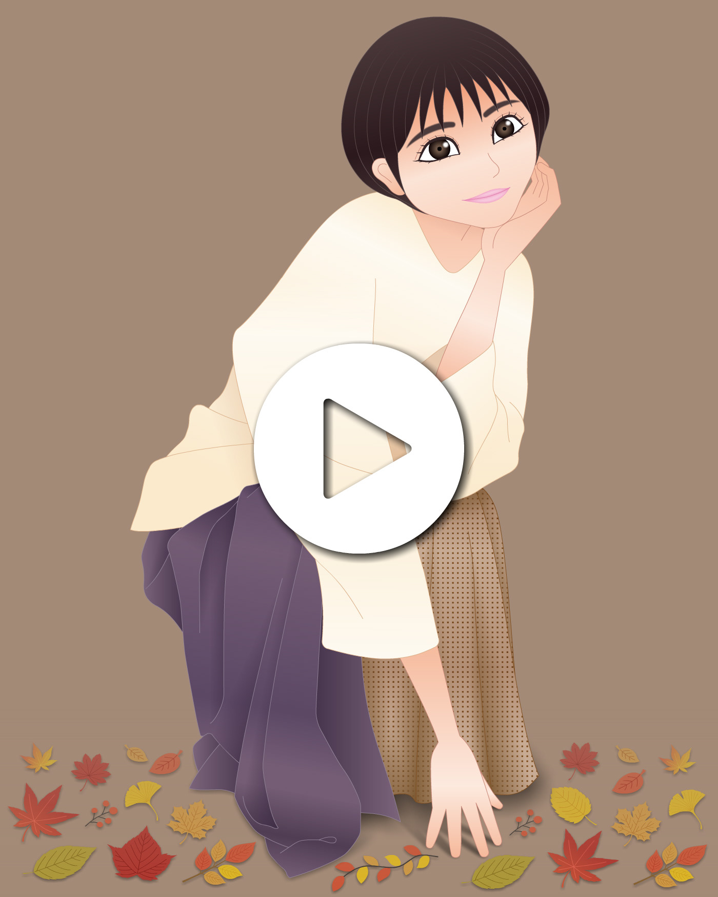 ここをクリックして、浜辺美波さんのショートアニメをYouTubeでご覧ください。