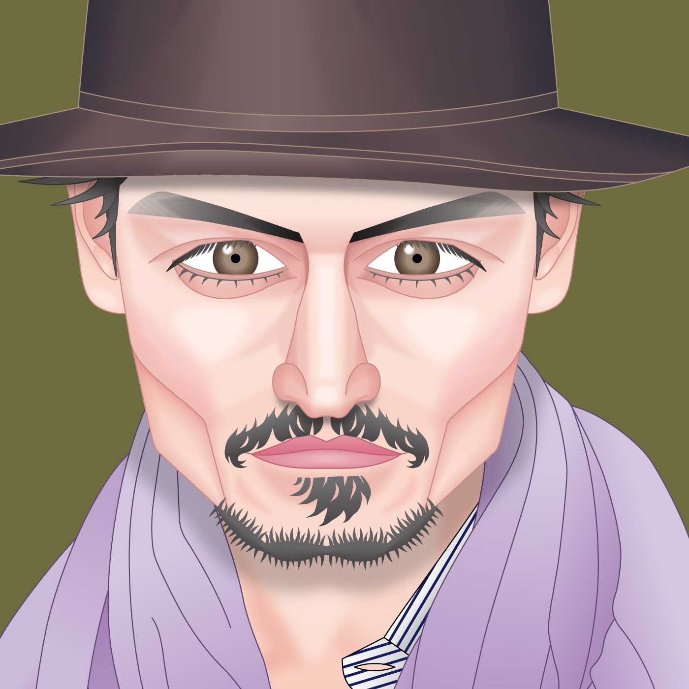 Johnny Deppのイラスト