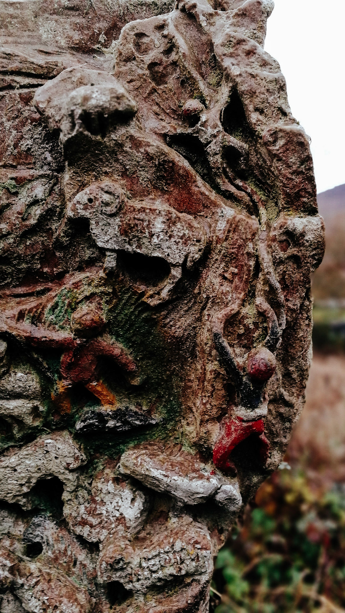 Hidden artwork by the trails