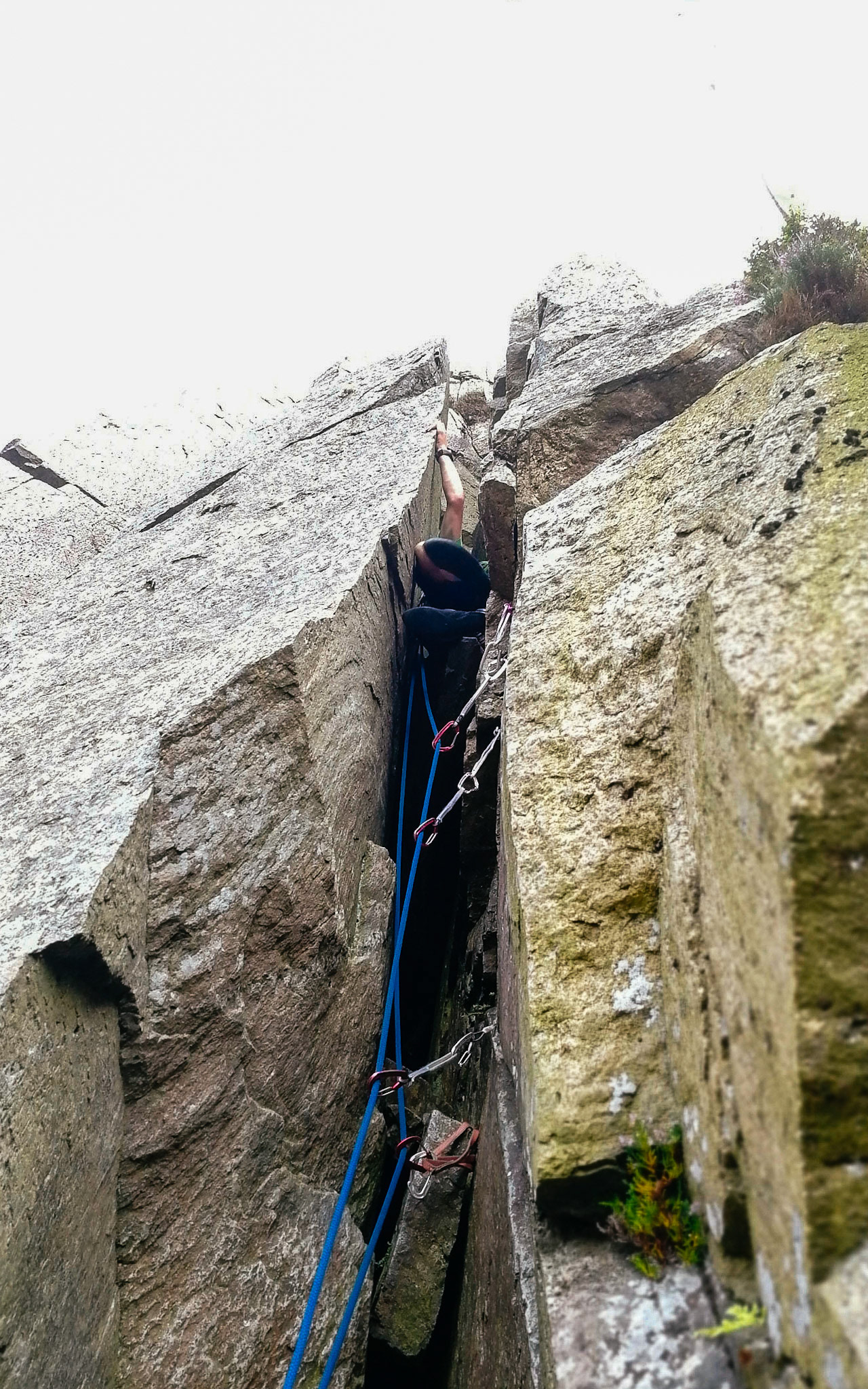 the cracks