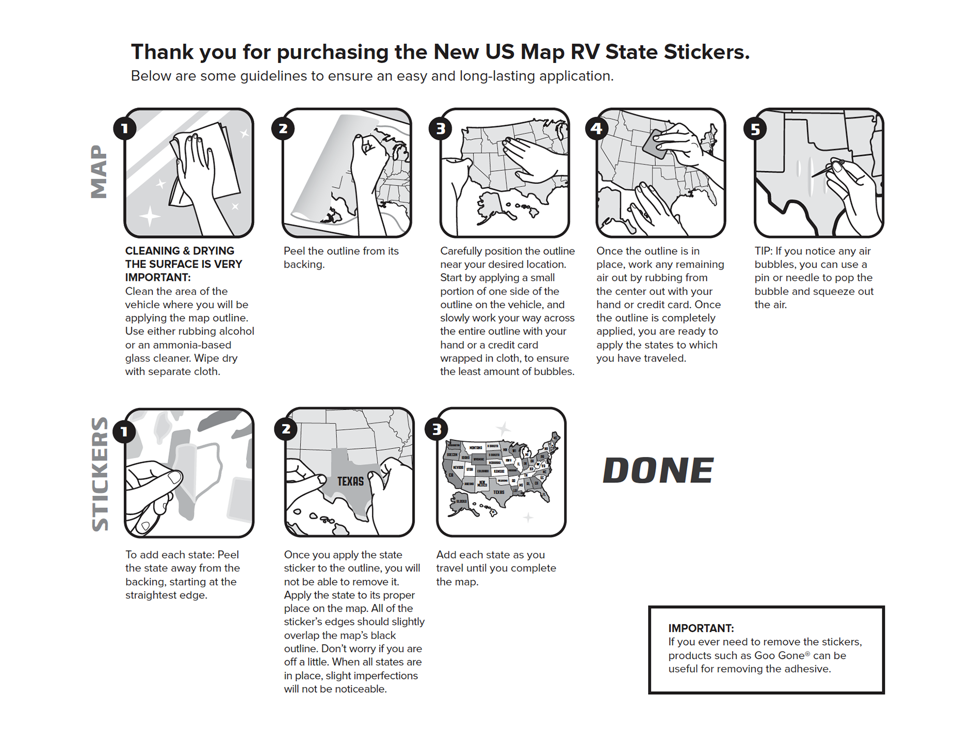 See Many Places - User Manual illustrations & design
