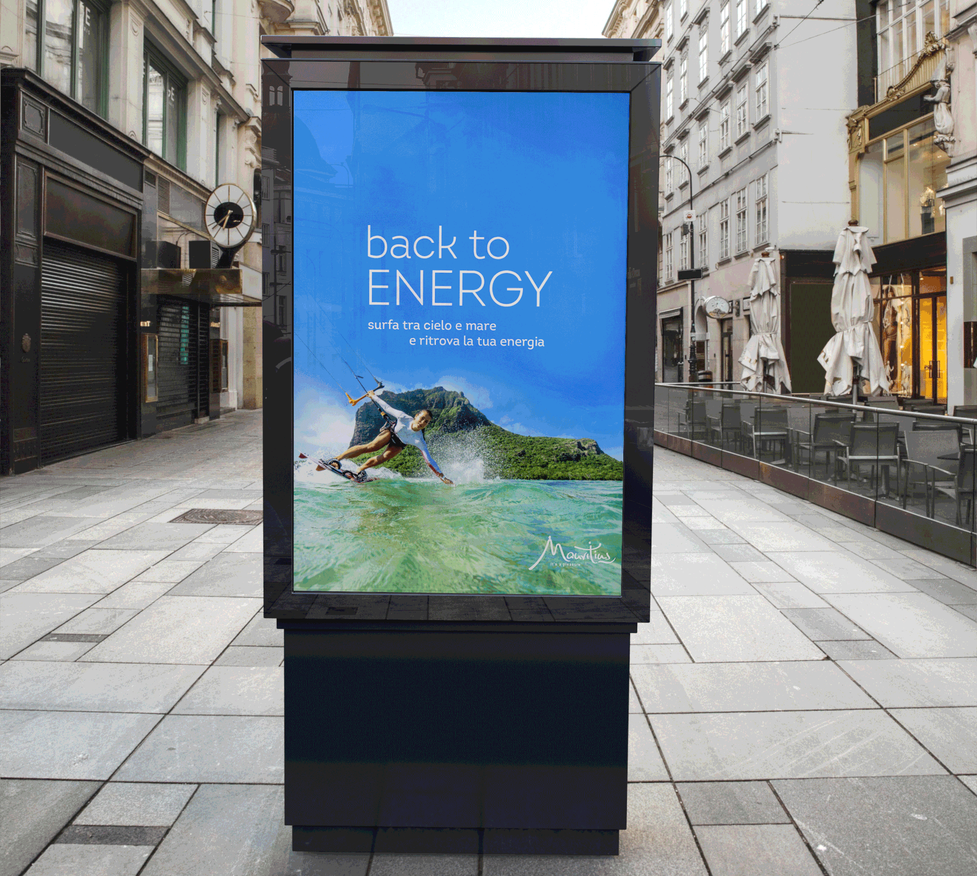 Back to Mauritius  OUT OF HOME ADV