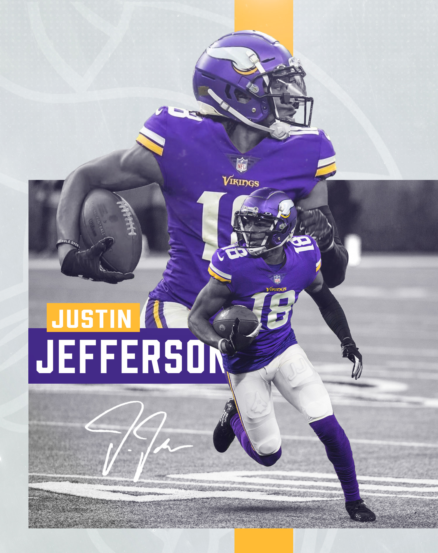 Justin Jefferson Graphic