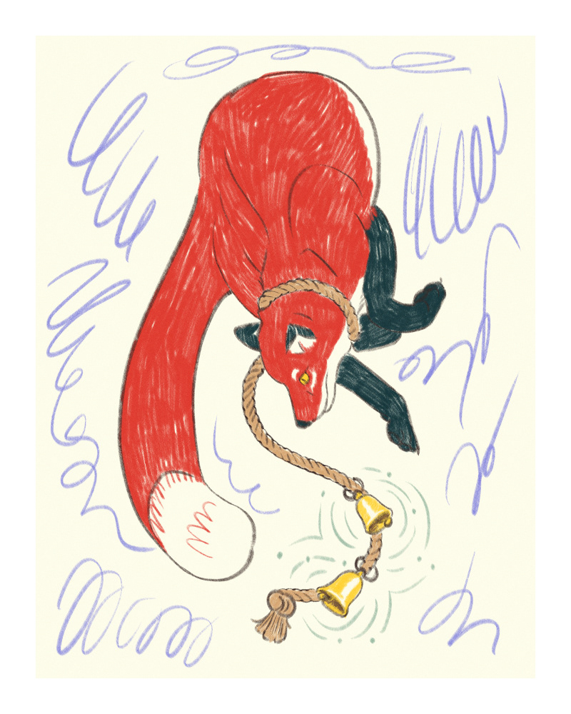 Fox with Bells