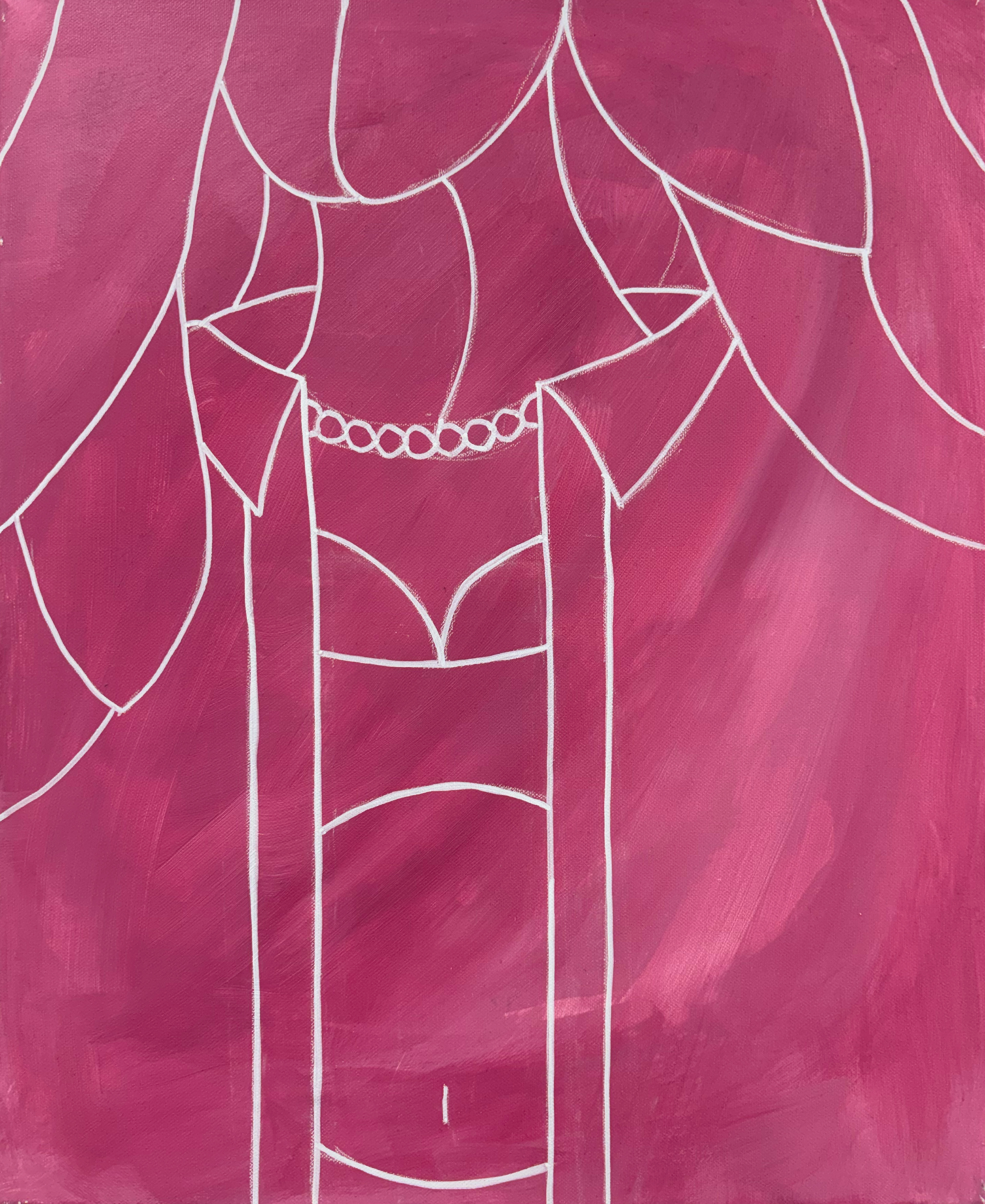 “Julia”, acrylic on canvas