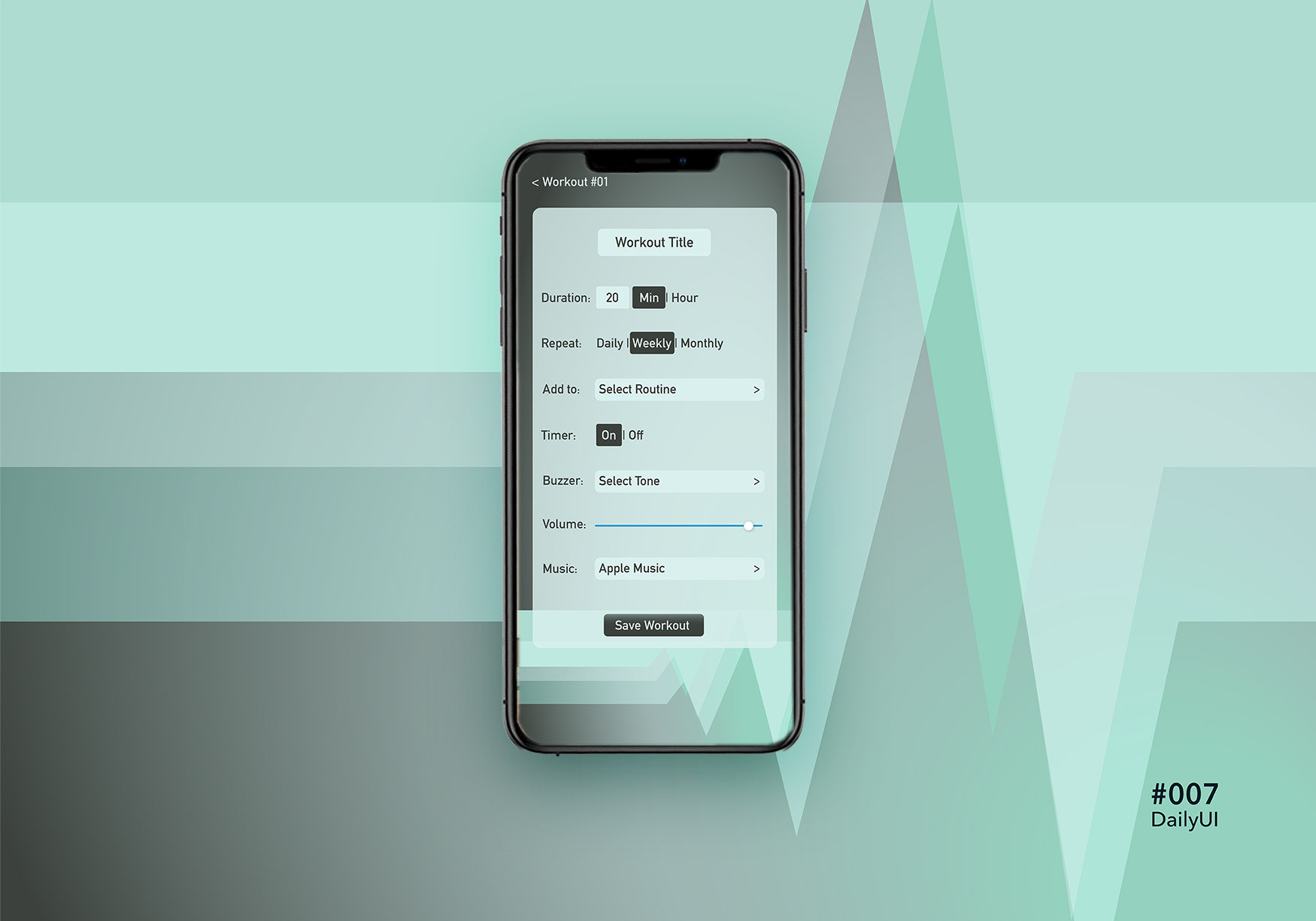 DailyUI Settings