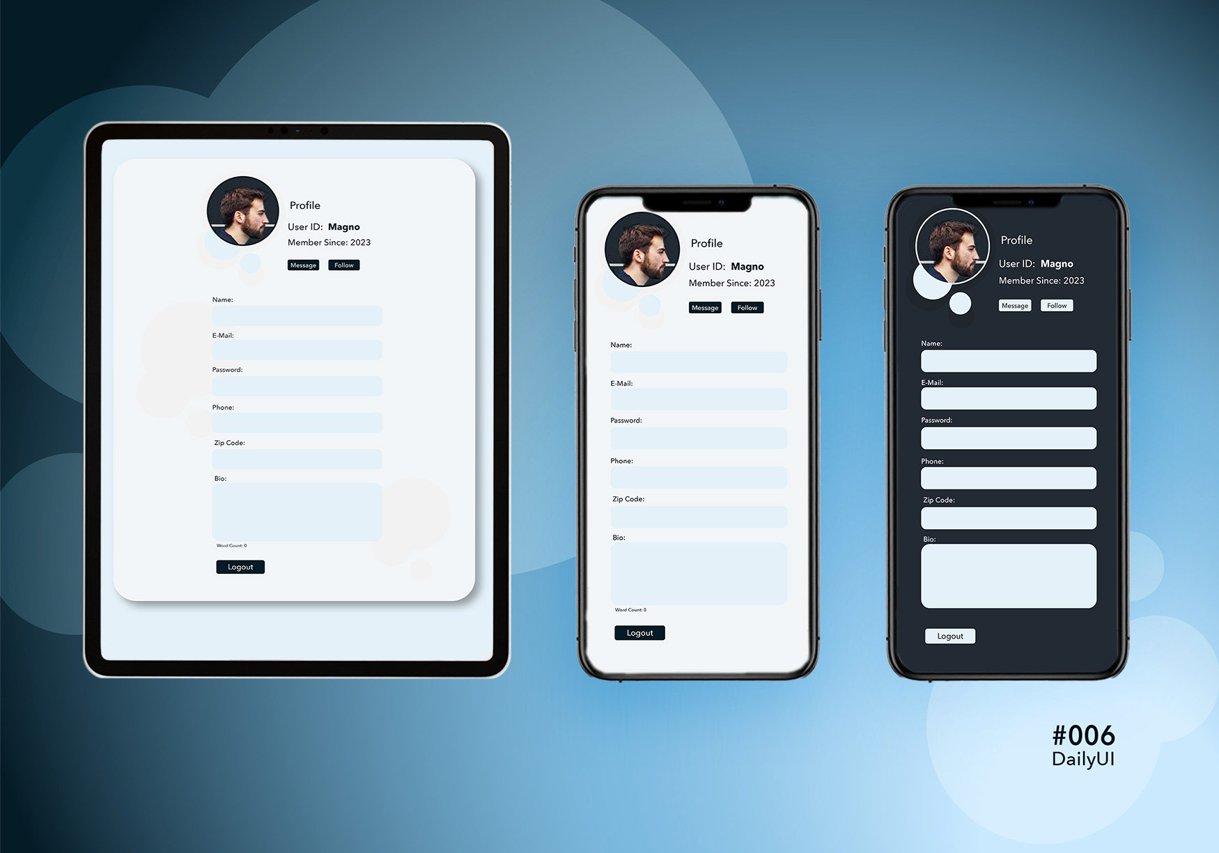 DailyUI Profile