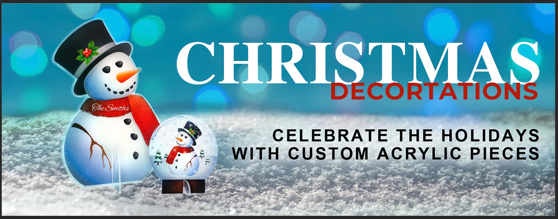 Chritmas promo-web banner for e-commerce.